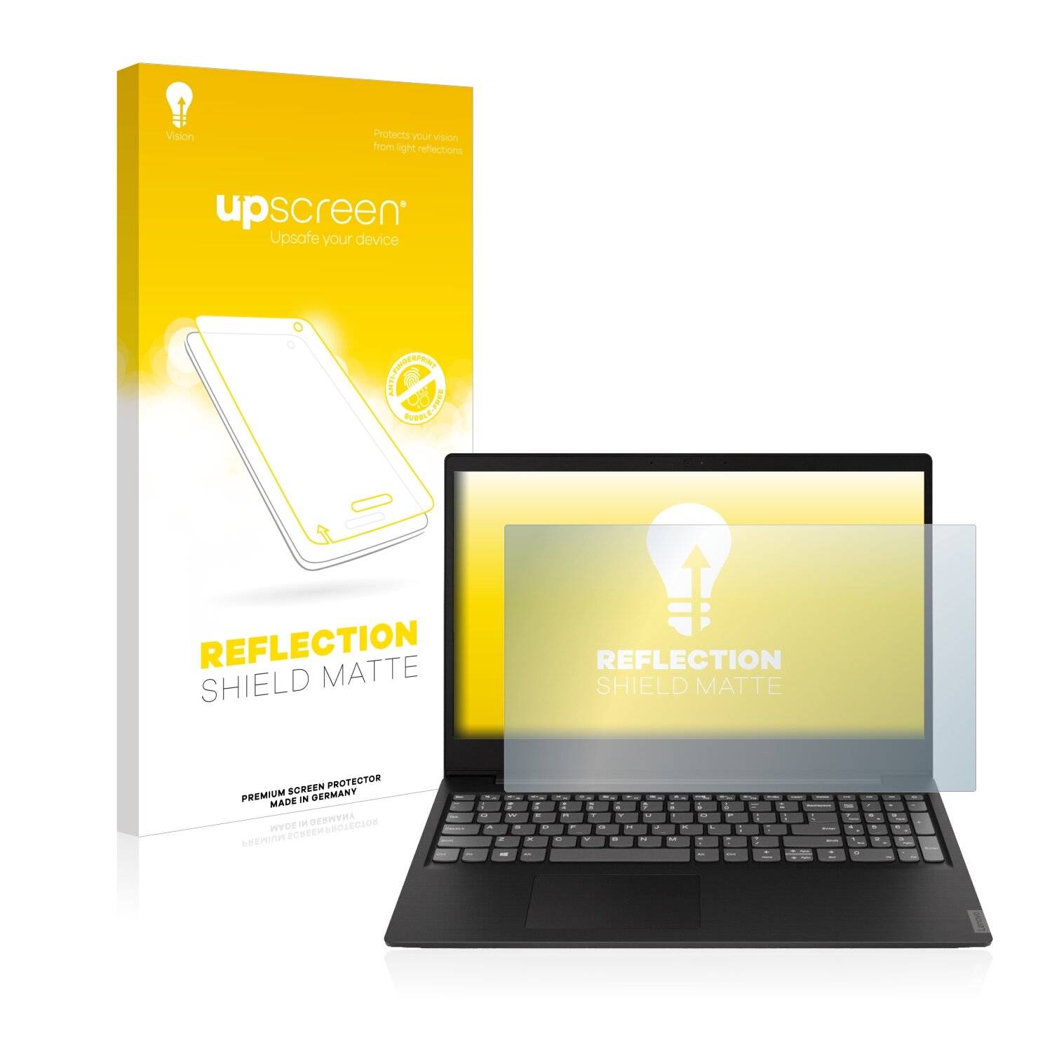 upscreen Reflection Shield Matte Premium Displayschutzfolie für Lenovo IdeaPad S145