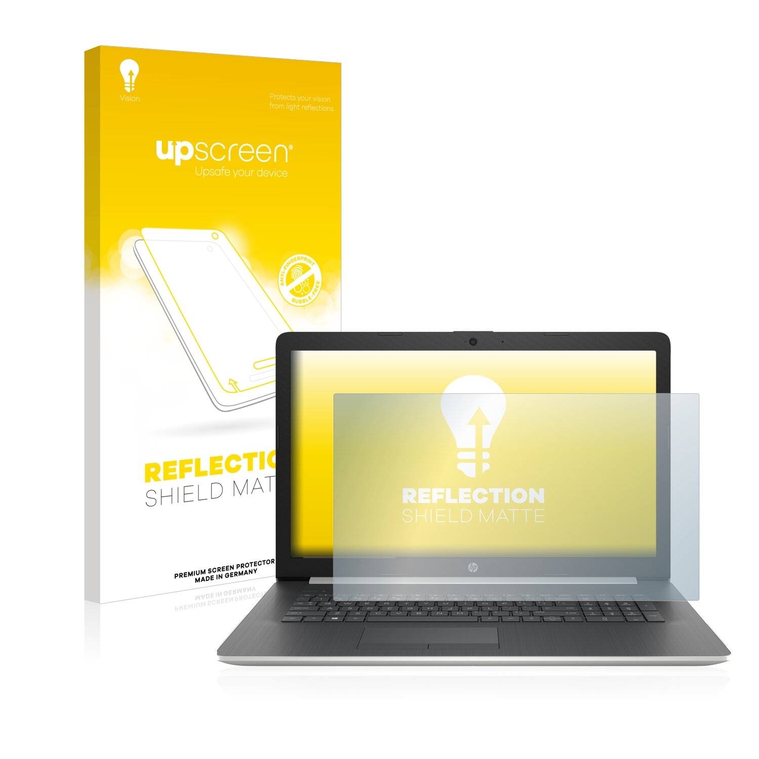 upscreen Reflection Shield Matte Premium Displayschutzfolie für HP
