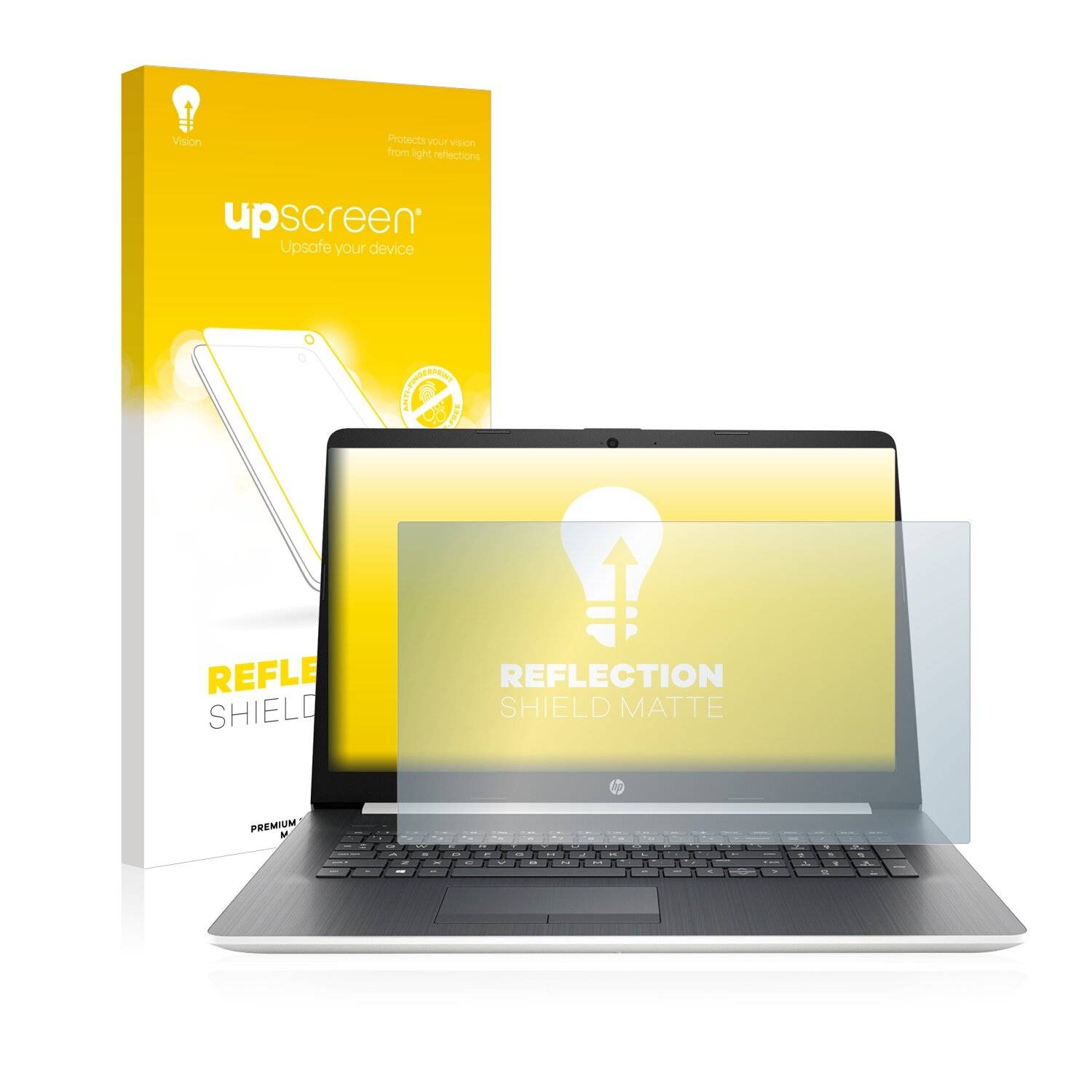 upscreen Reflection Shield Matte Premium Displayschutzfolie für HP