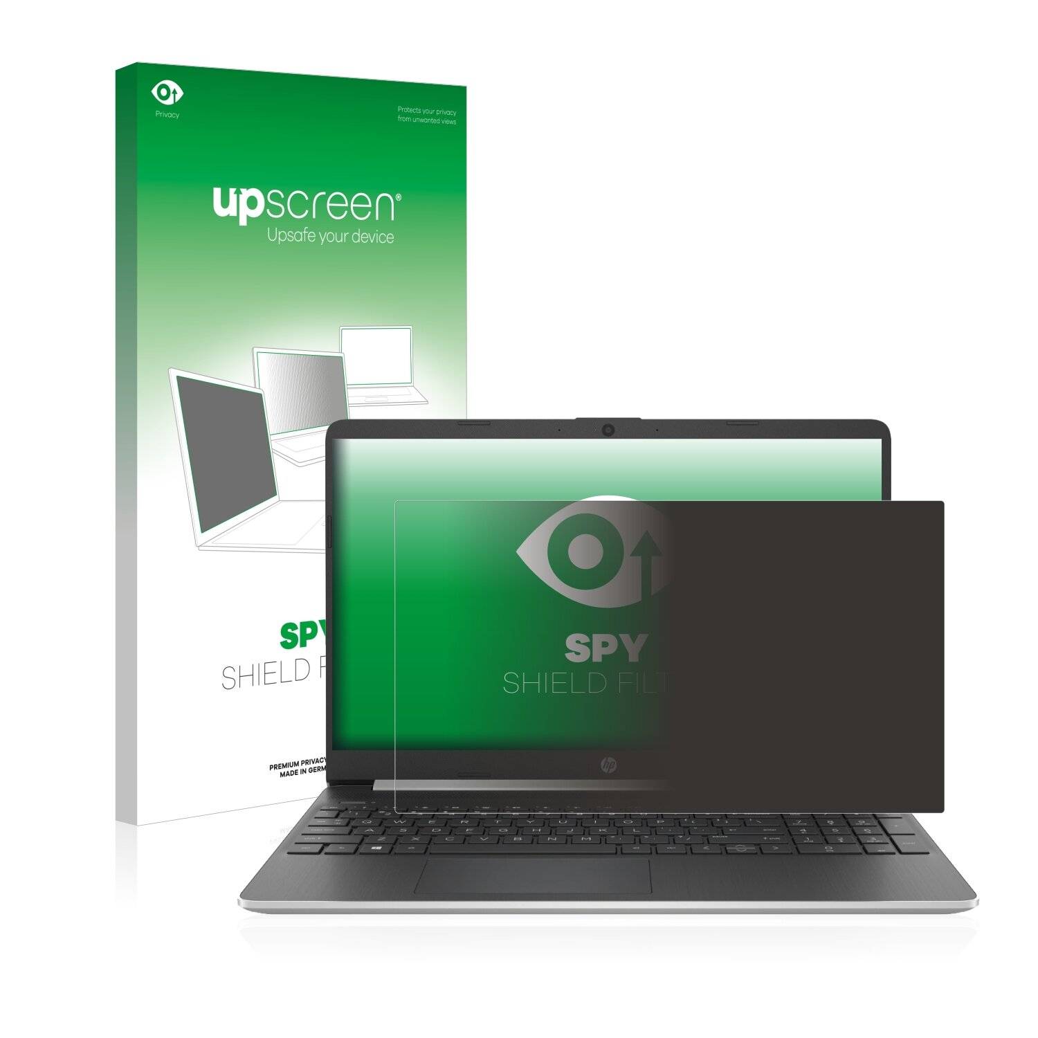 upscreen Spy Shield Filter Premium Blickschutzfilter für HP
