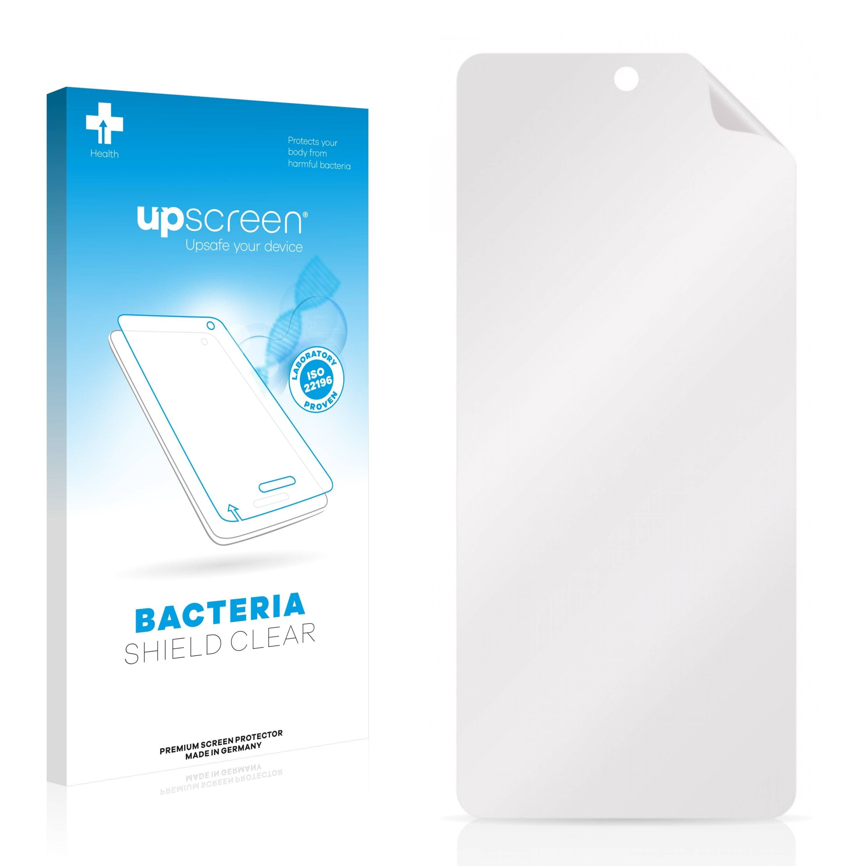 upscreen Bacteria Shield Clear Premium Antibakterielle Displayschutzfolie für Motorola One