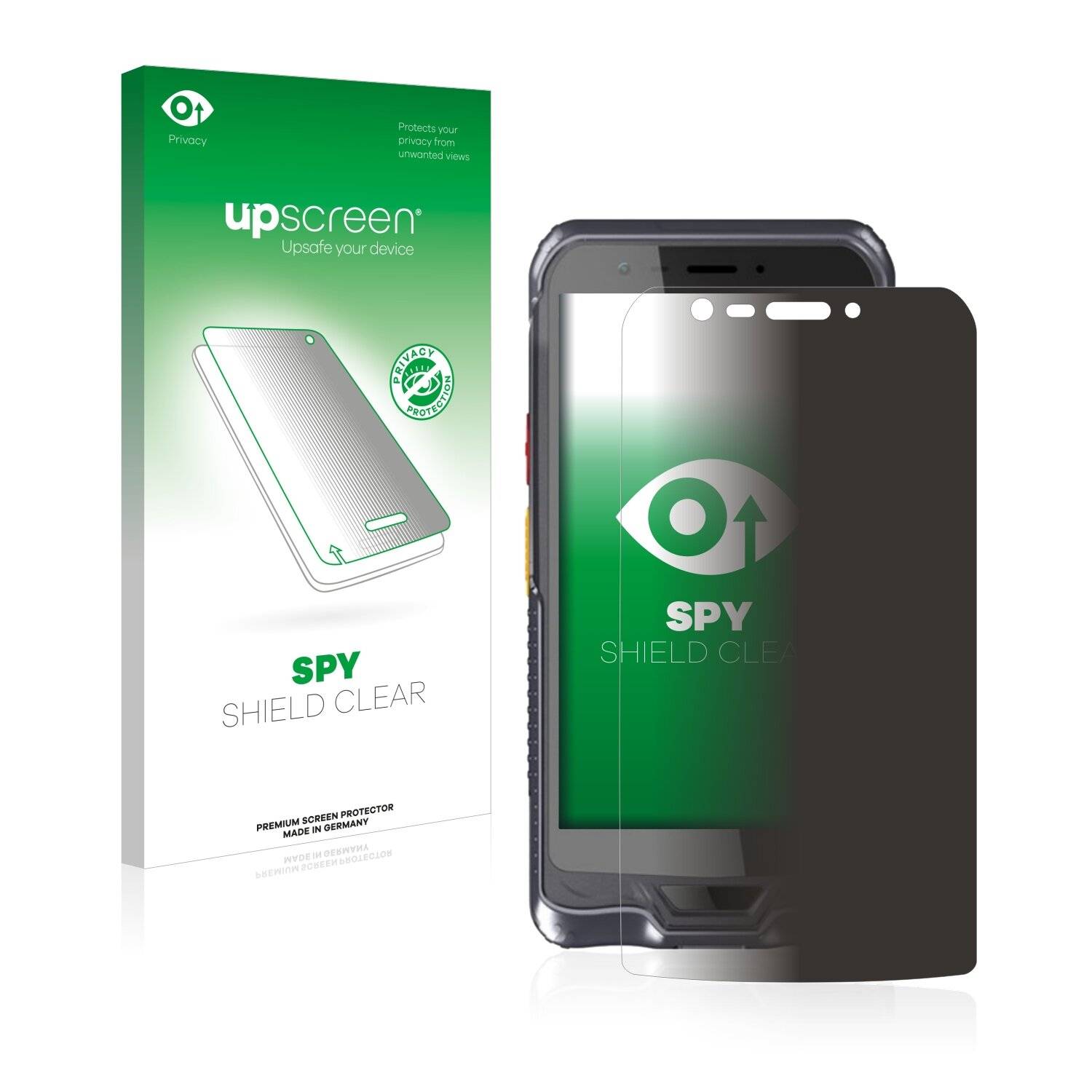 upscreen Spy Shield Clear Premium Blickschutzfolie für Bressner Scorpion