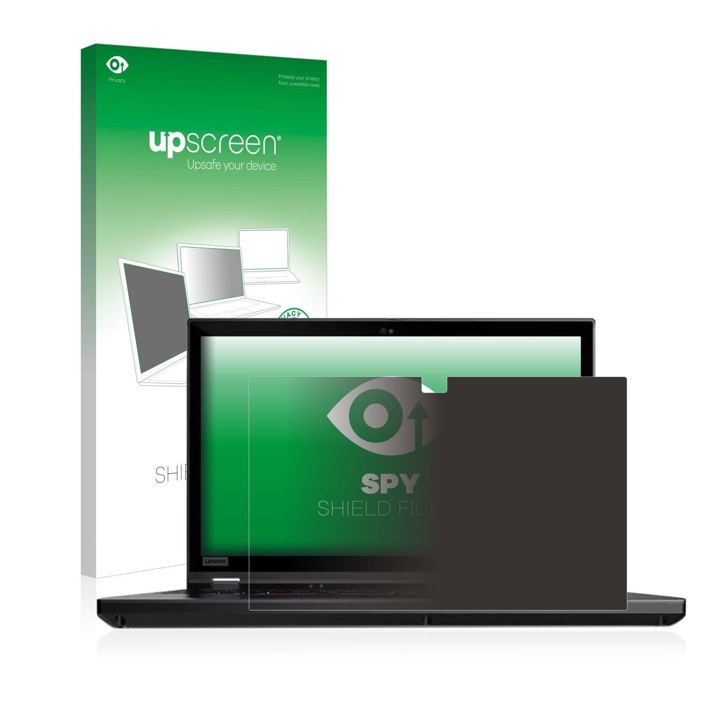 upscreen Spy Shield Filter Premium Blickschutzfilter für Lenovo ThinkPad P53