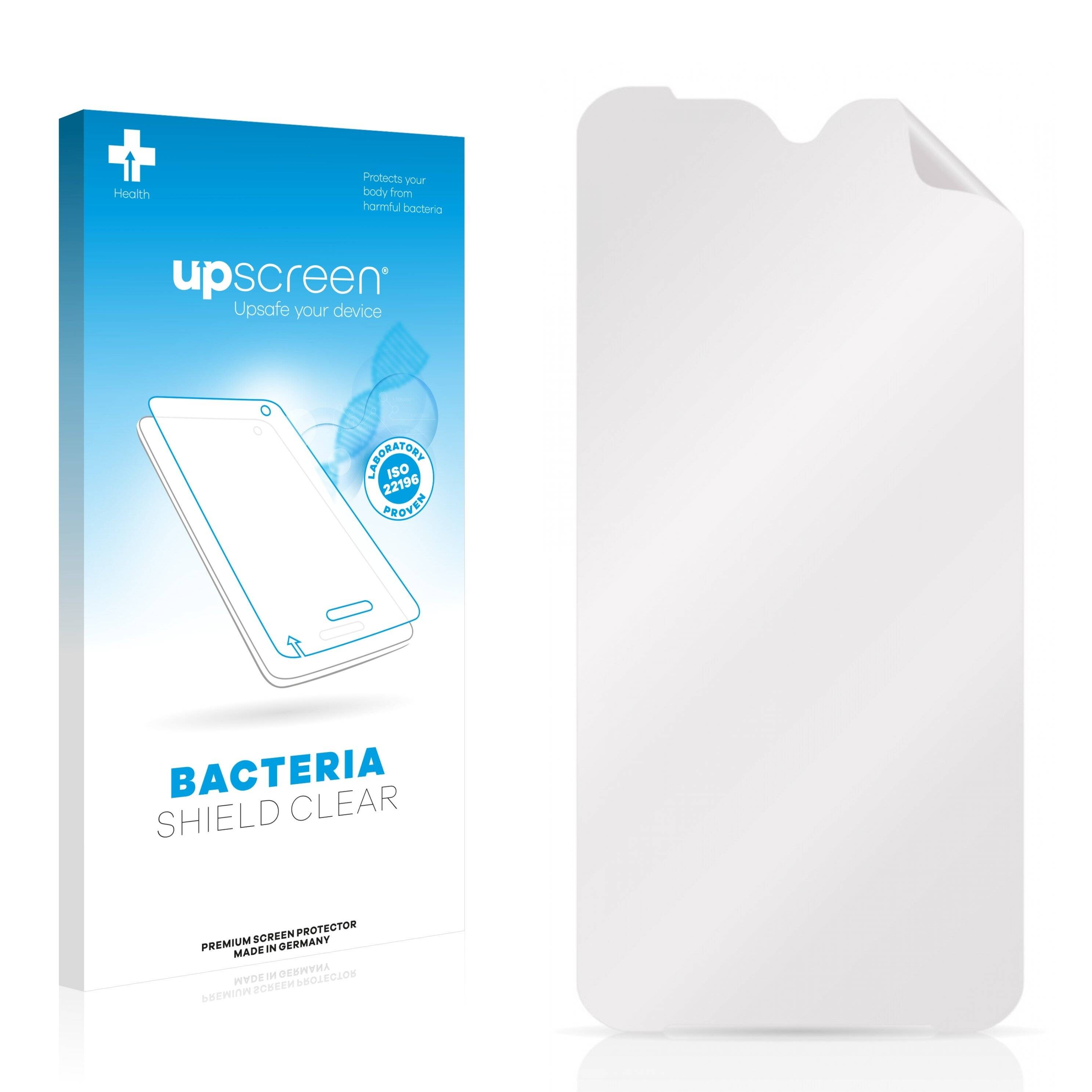 upscreen Bacteria Shield Clear Premium Antibakterielle Displayschutzfolie für Evolveo