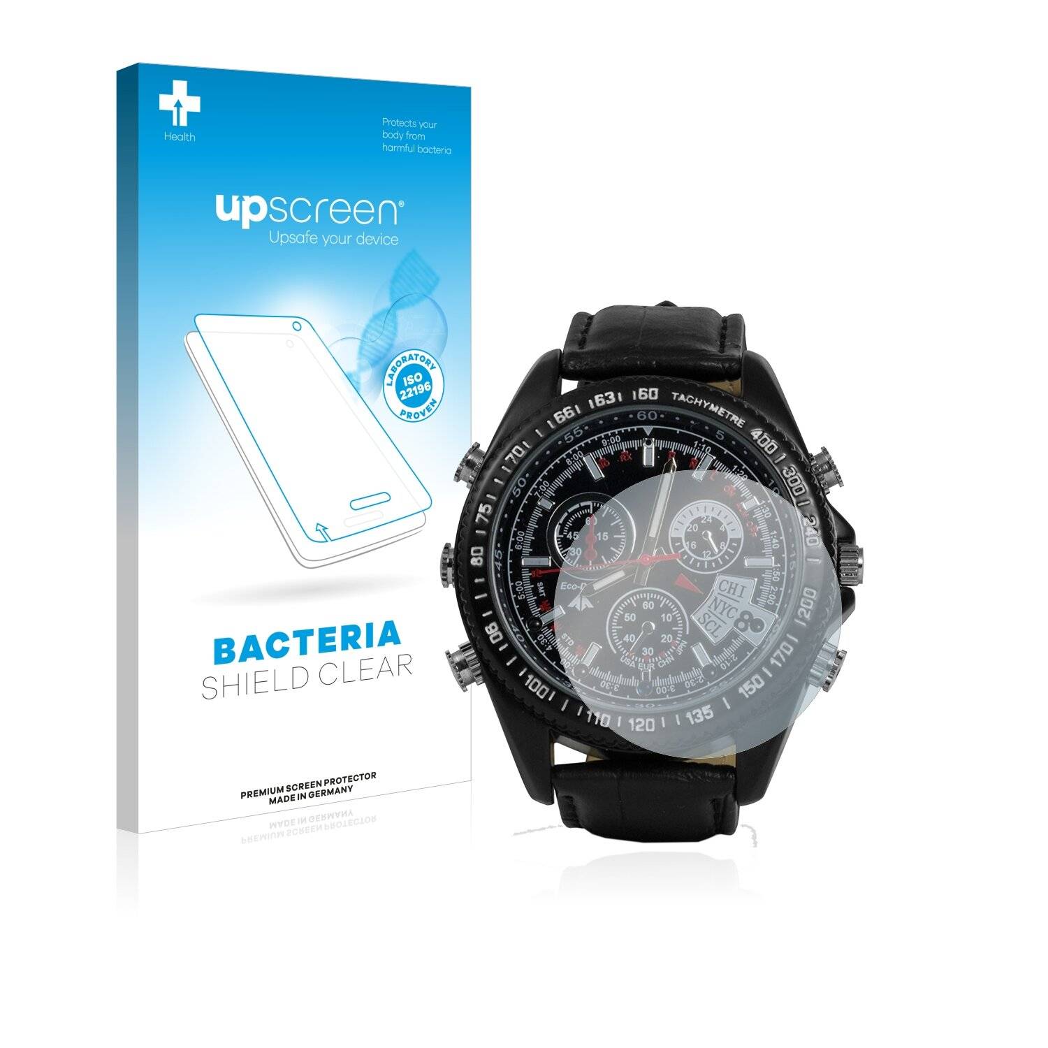 upscreen Bacteria Shield Clear Premium Antibakterielle Displayschutzfolie für Technaxx
