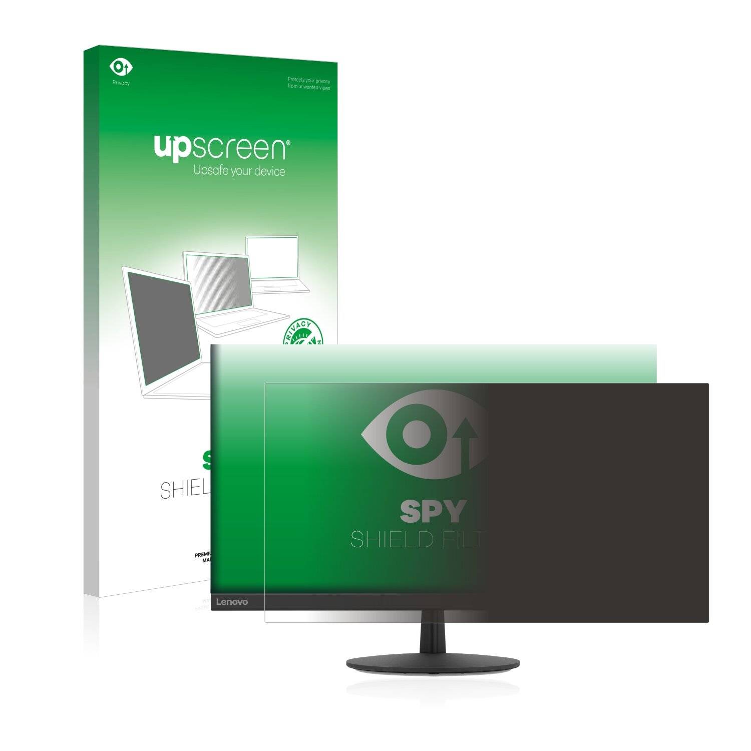 upscreen Spy Shield Filter Premium Blickschutzfilter für Lenovo
