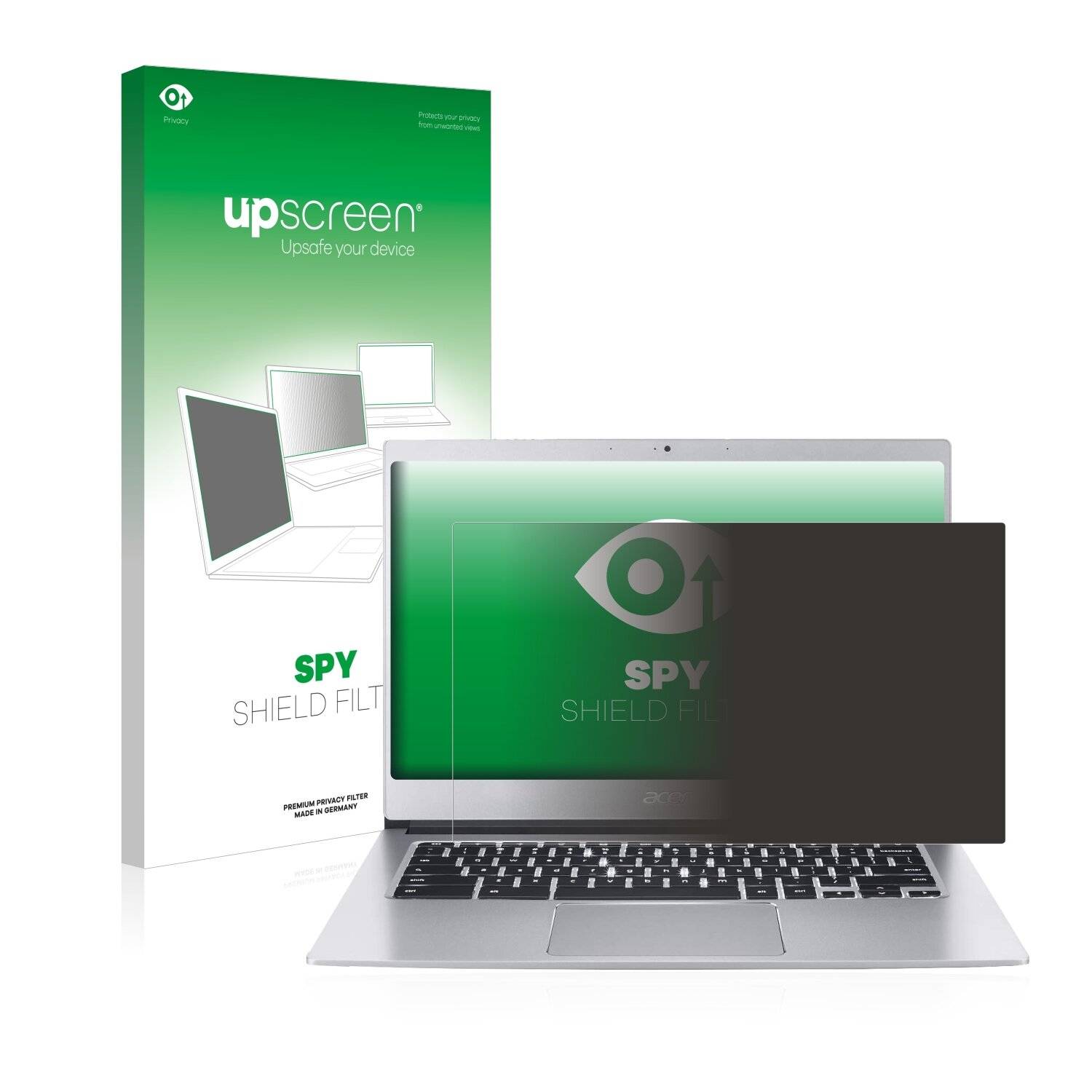 upscreen Spy Shield Filter Premium Blickschutzfilter für Acer Chromebook