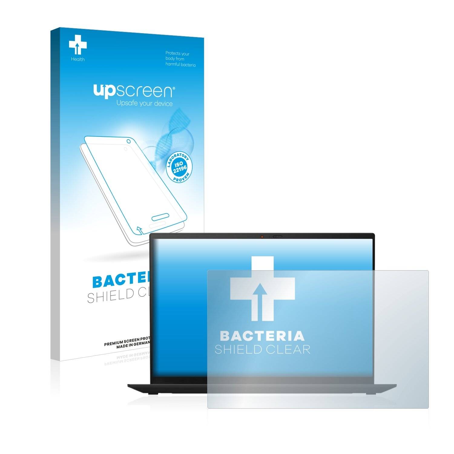 upscreen Bacteria Shield Clear Premium Antibakterielle Displayschutzfolie für Lenovo