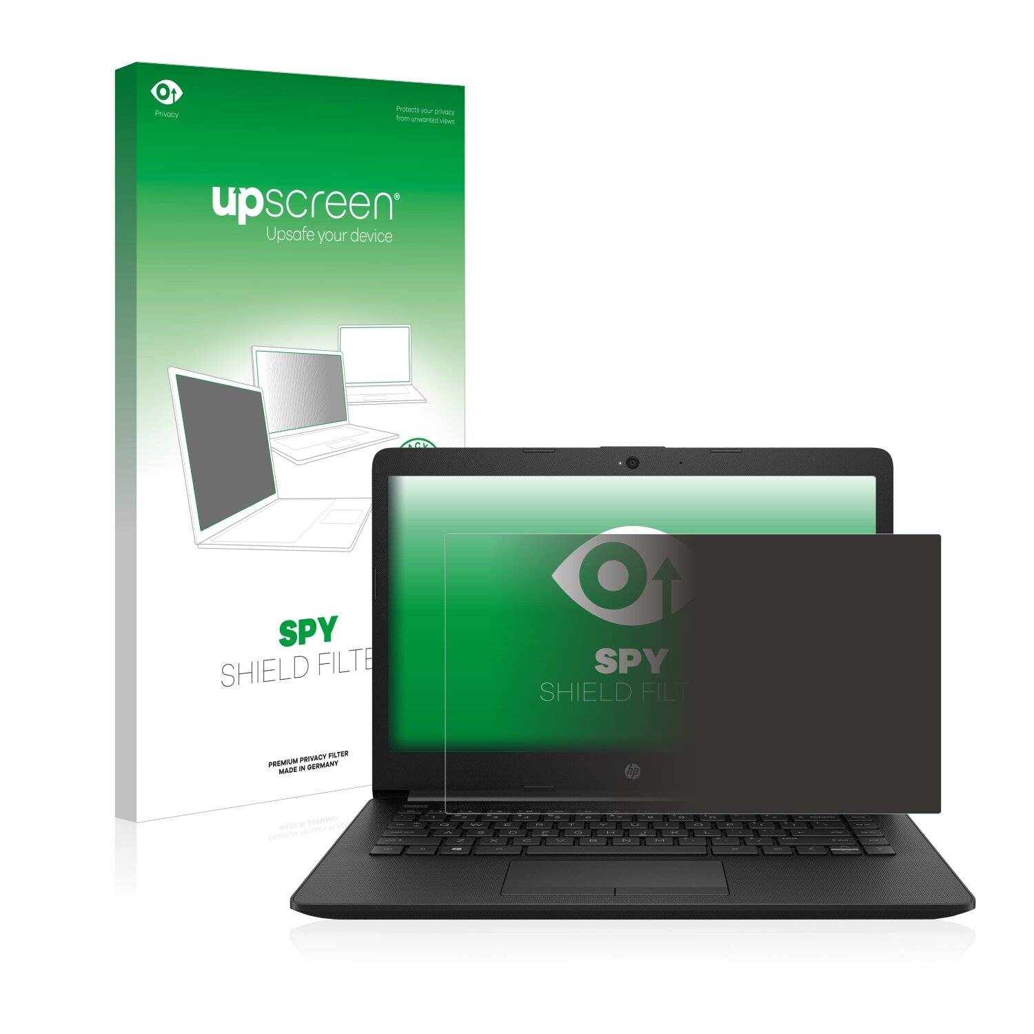 upscreen Spy Shield Filter Premium Blickschutzfilter für HP Notebook
