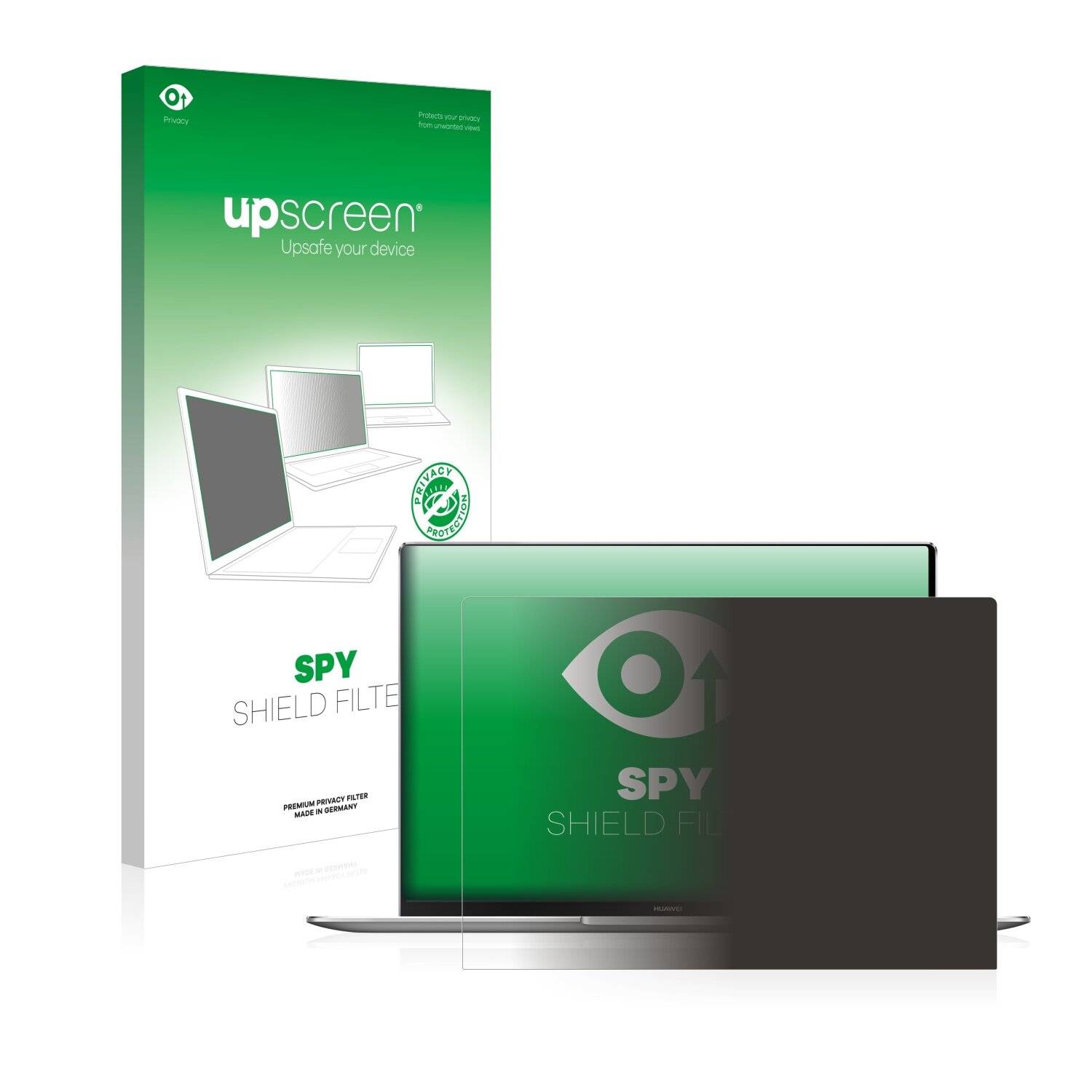 upscreen Spy Shield Filter Premium Blickschutzfilter für Huawei MateBook X Pro