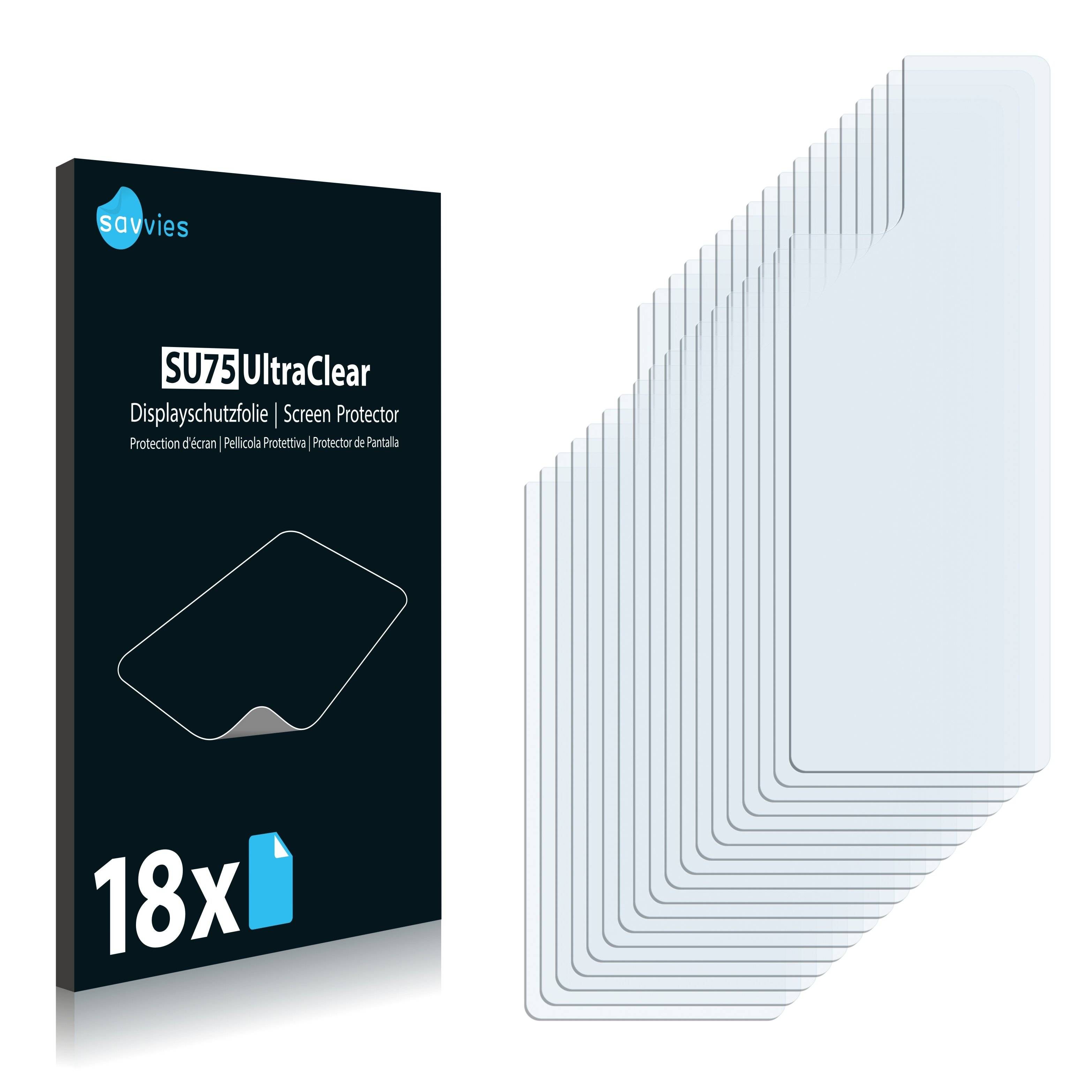 18x Savvies SU75 Displayschutzfolie für Xiaomi Mi 10 Youth