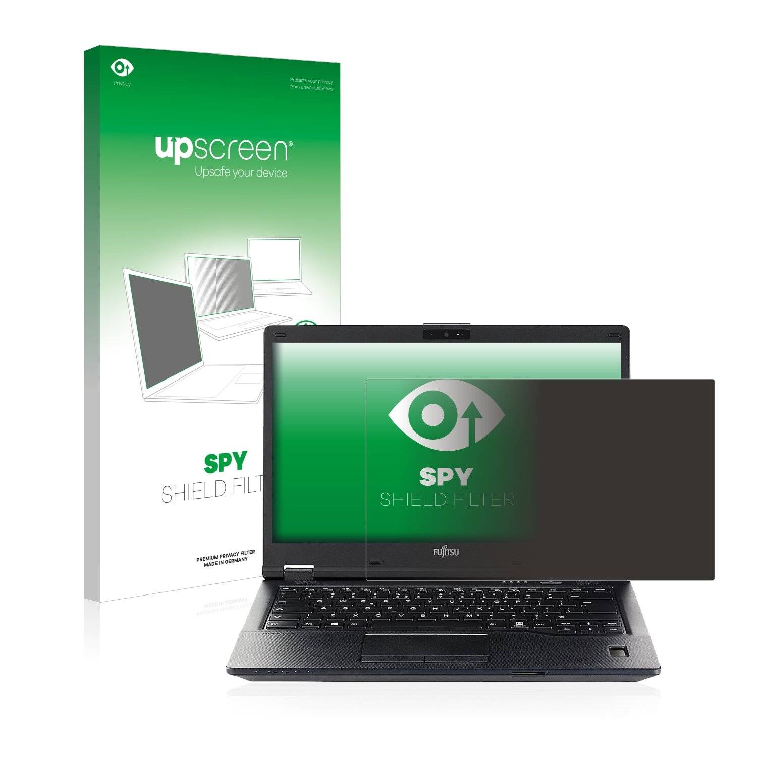 upscreen Spy Shield Filter Premium Blickschutzfilter für Fujitsu Lifebook