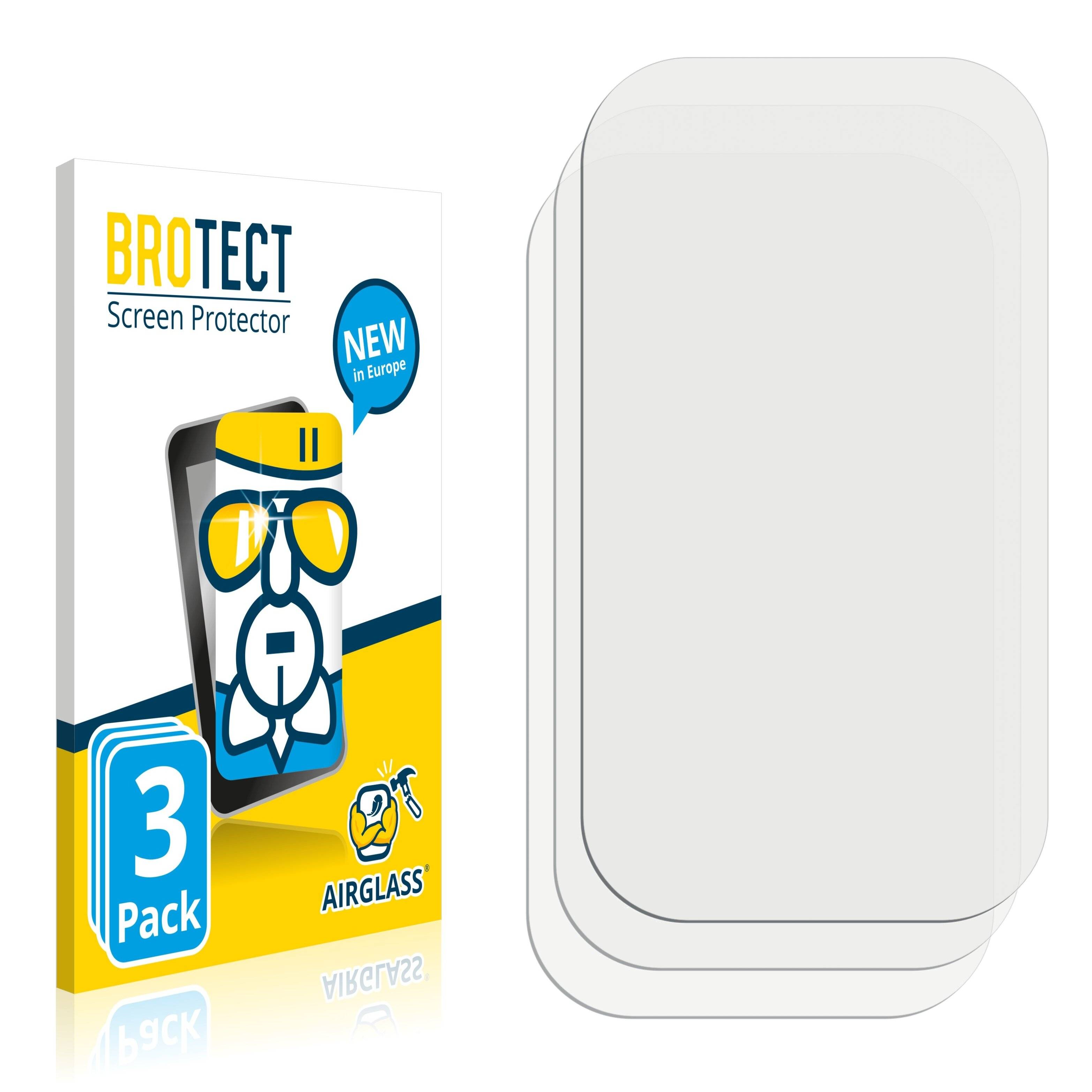 3x BROTECT AirGlass Schutzglas Folie für Xiaomi Redmi 10X (NUR