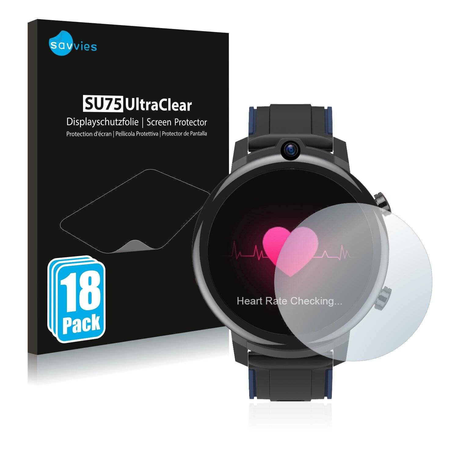 18x Savvies SU75 Displayschutzfolie für Kospet