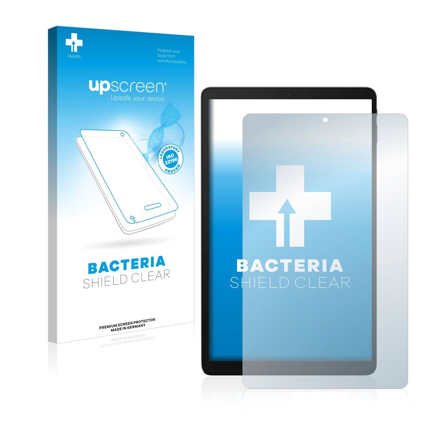 upscreen Bacteria Shield Clear Premium Antibakterielle Displayschutzfolie für Alldocube