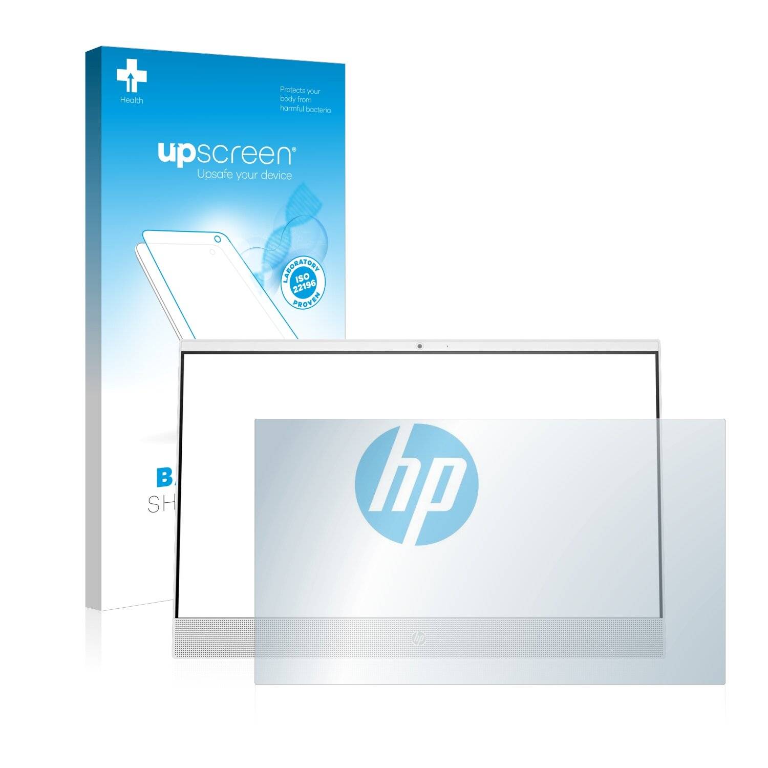 upscreen Bacteria Shield Clear Premium Antibakterielle Displayschutzfolie für HP EliteOne