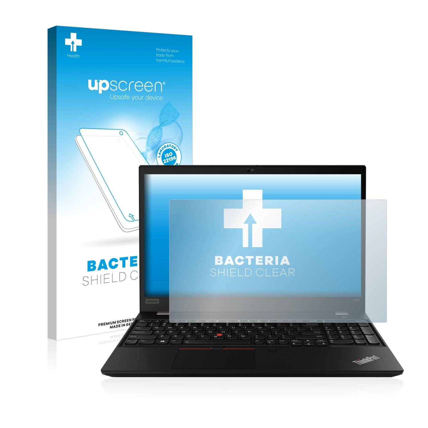 upscreen Bacteria Shield Clear Premium Antibakterielle Displayschutzfolie für Lenovo
