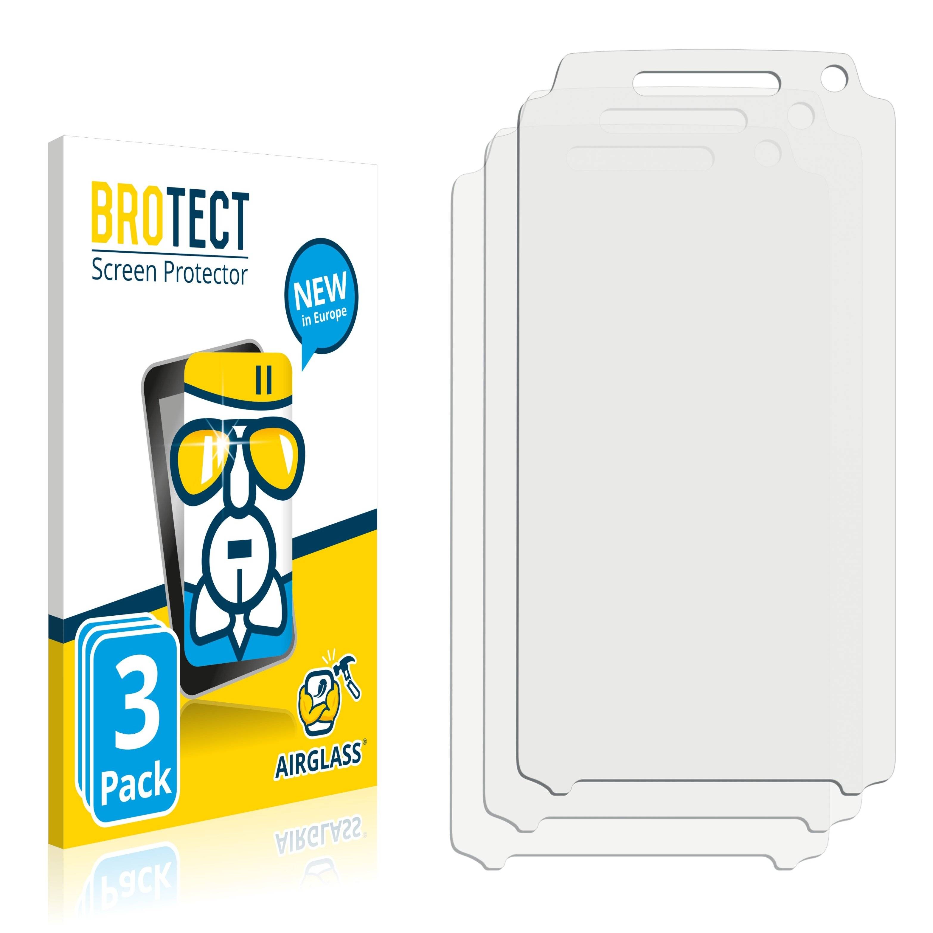 3x BROTECT AirGlass Schutzglas Folie für Point Mobile