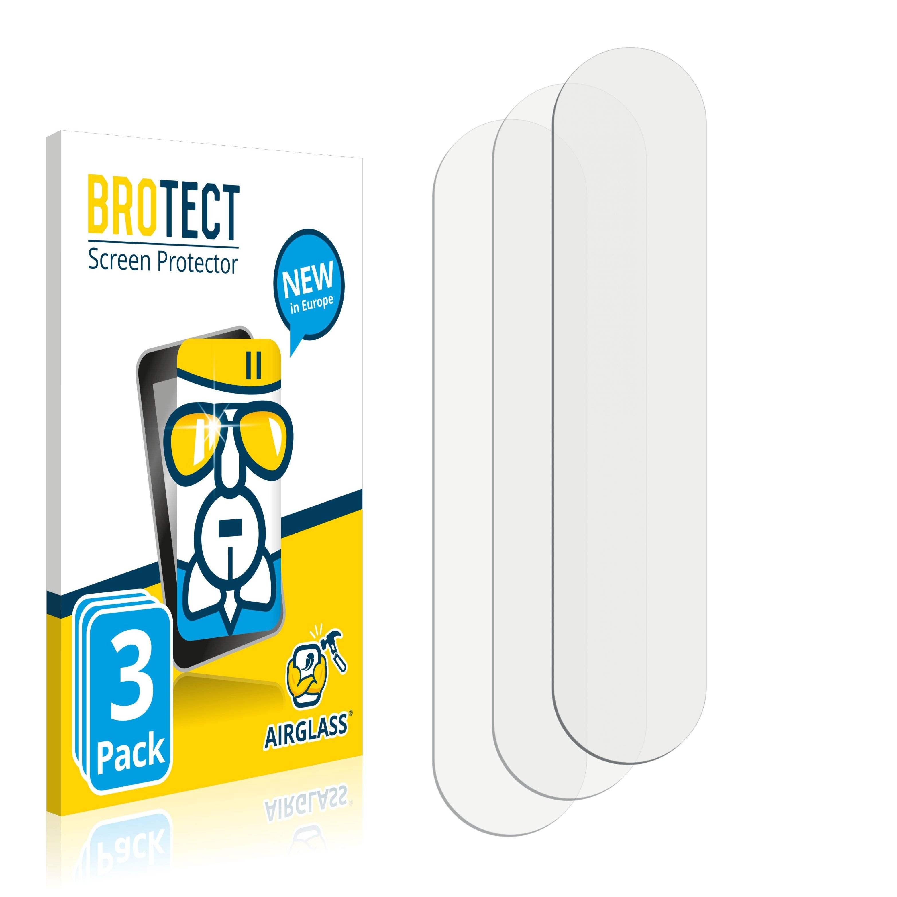 3x BROTECT AirGlass Schutzglas Folie für Realme 6 (NUR