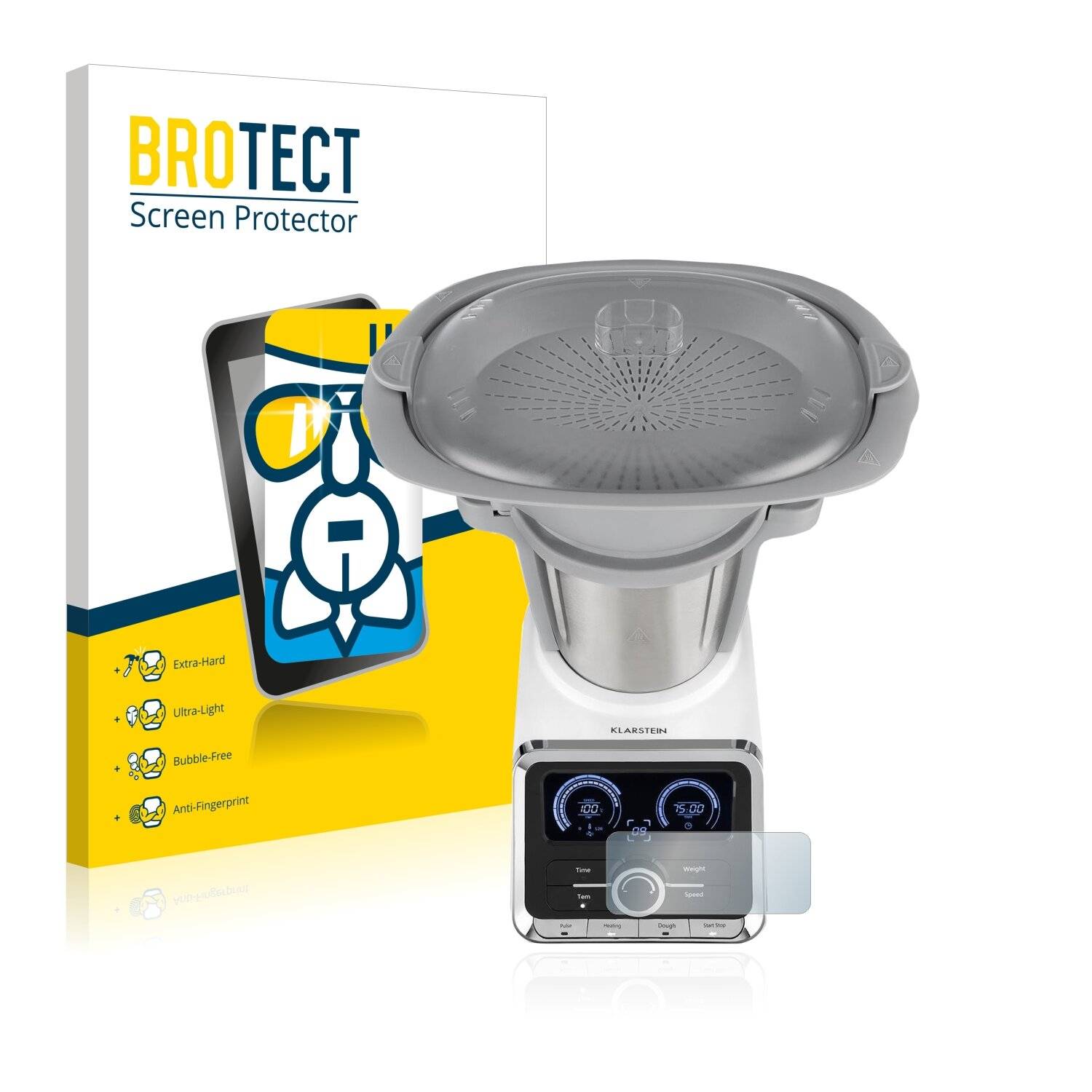 BROTECT AirGlass Schutzglas Folie für Klarstein