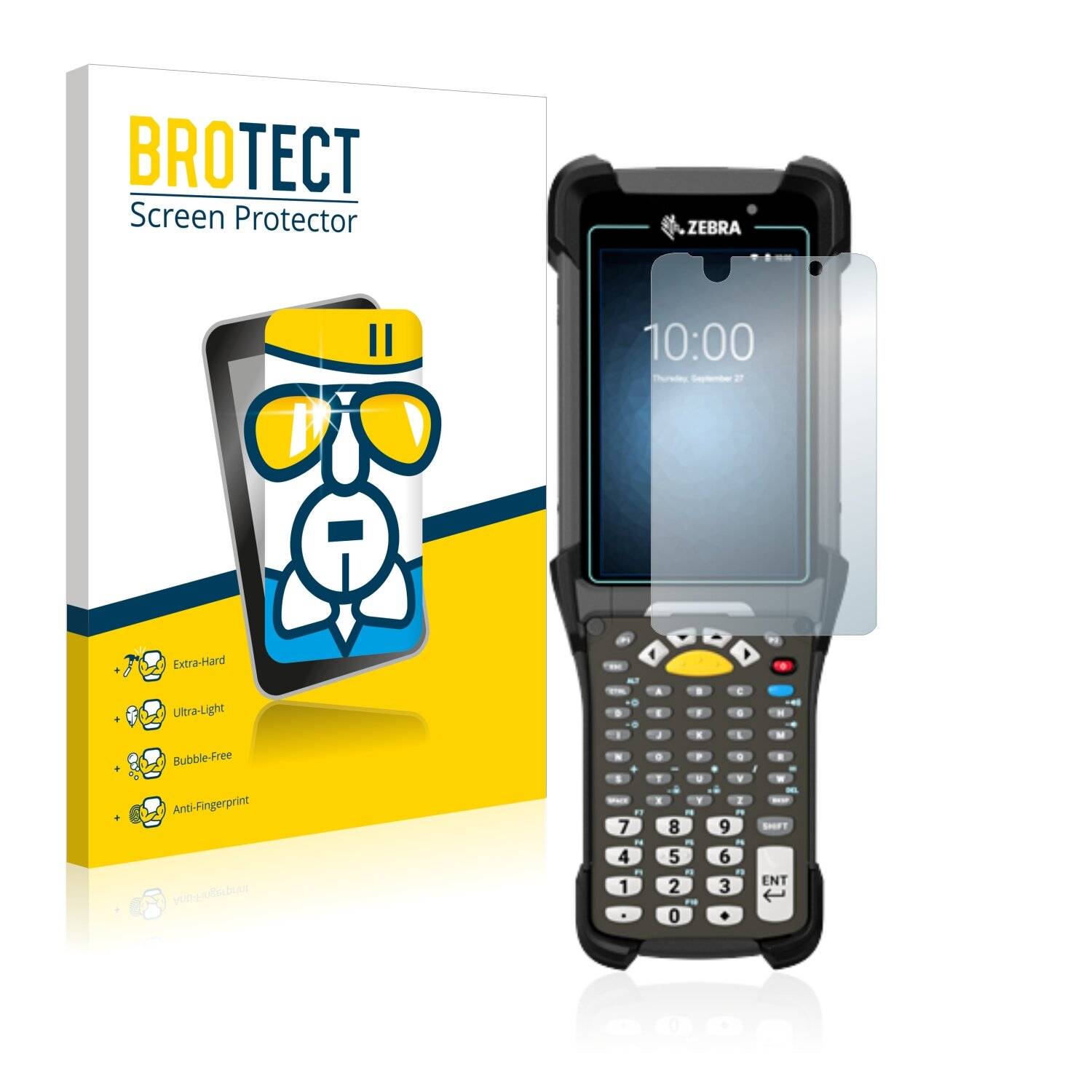 BROTECT AirGlass Schutzglas Folie für Zebra