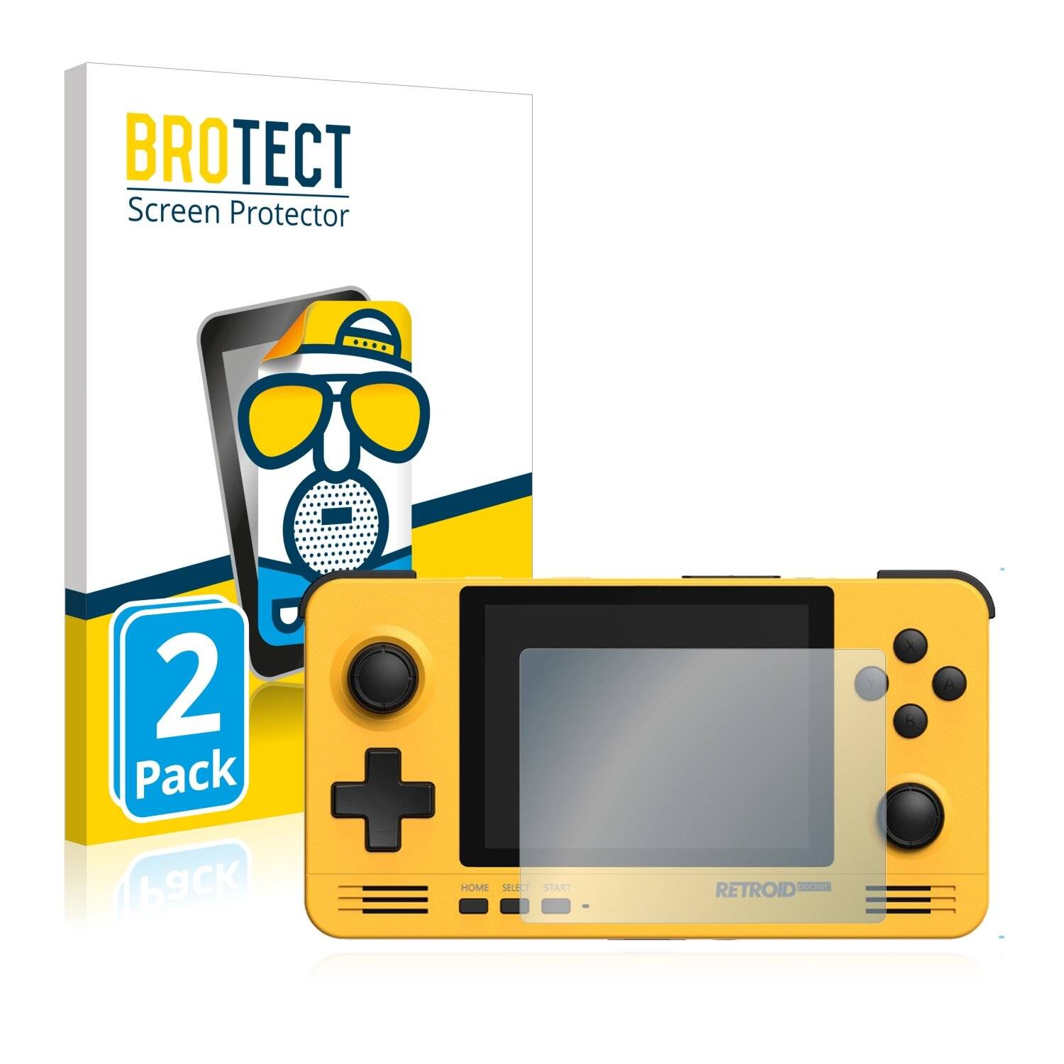 2x BROTECT Matte Displayschutzfolie für Retroid Pocket 2 - Entspiegelt,
