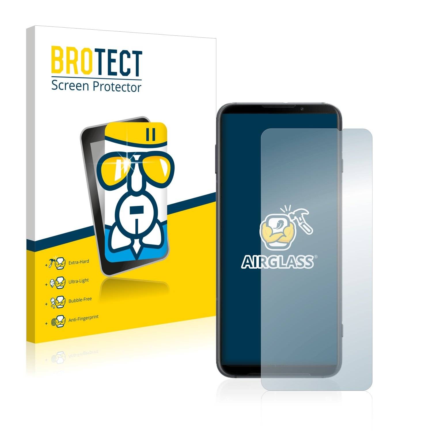 BROTECT AirGlass Schutzglas Folie für Xiaomi Black Shark