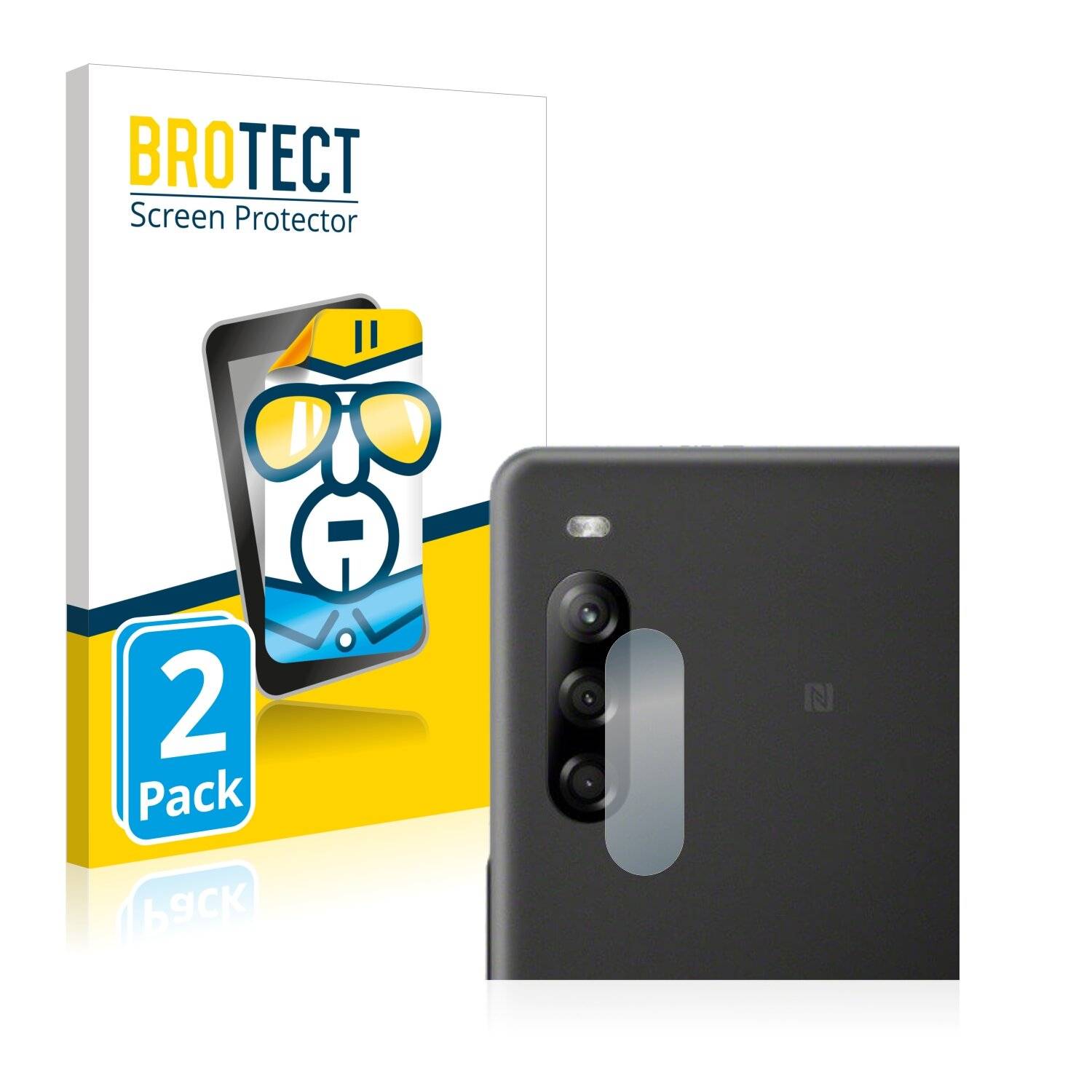 2x BROTECT HD-Clear Displayschutzfolie für Sony Xperia L4 (NUR