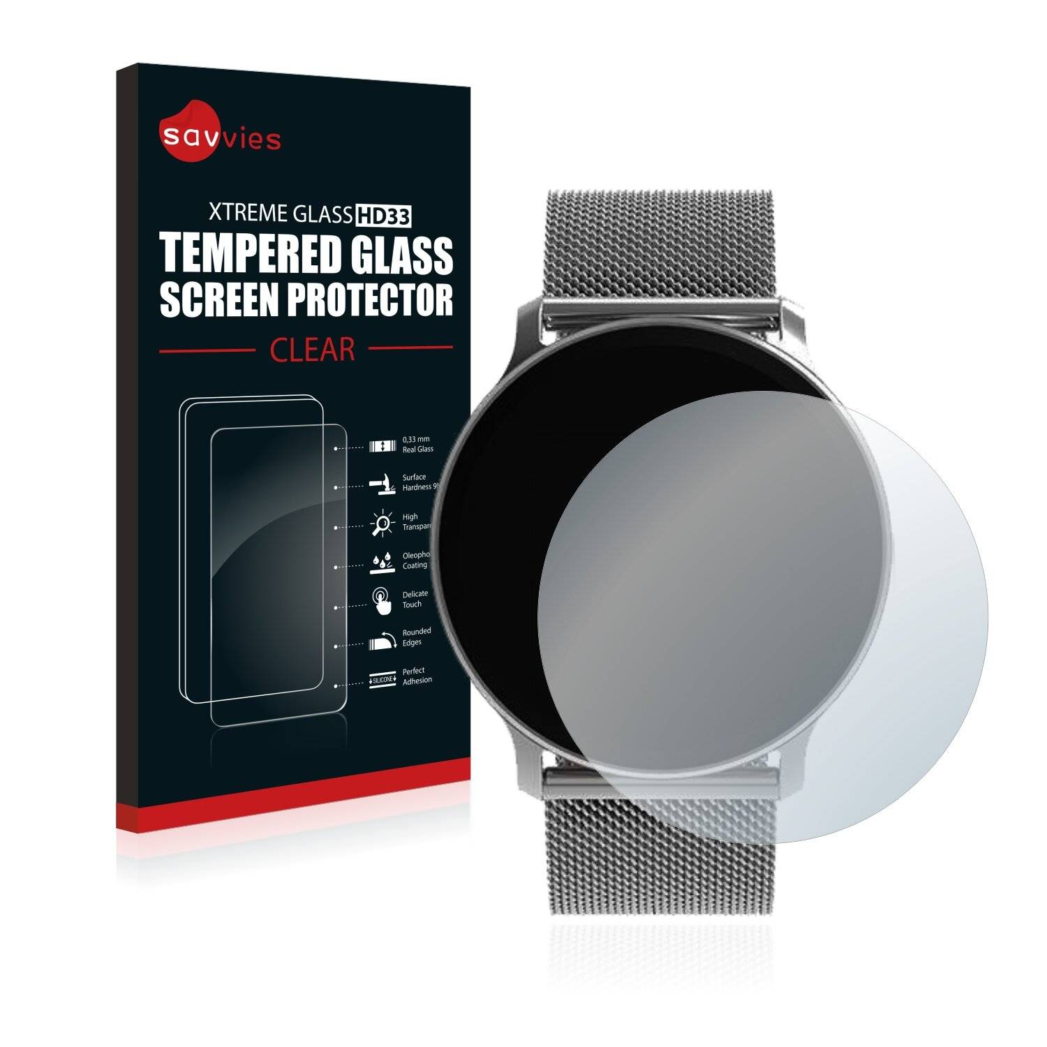 Savvies HD33 Clear Schutzglas für BingoFit