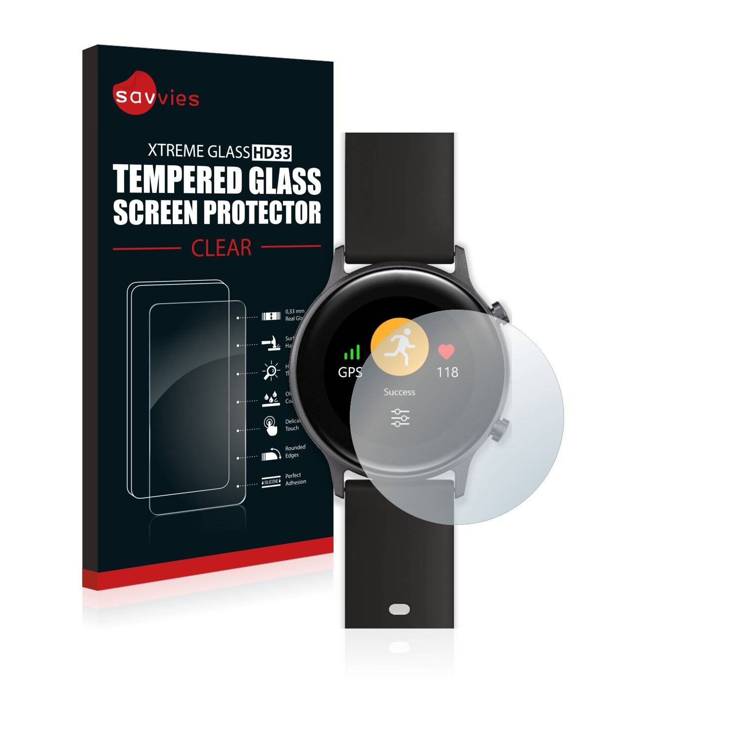 Savvies HD33 Clear Schutzglas für Umidigi Urun