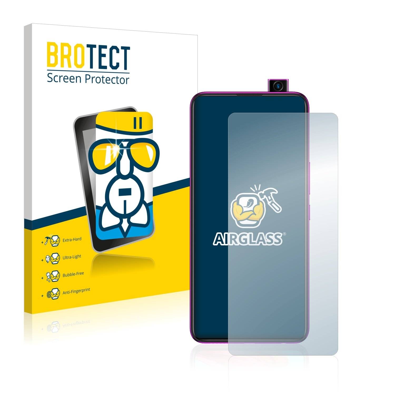 BROTECT AirGlass Schutzglas Folie für Infinix S5