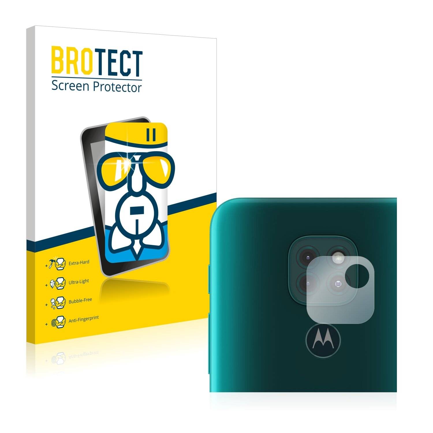 BROTECT AirGlass Schutzglas Folie für Motorola Moto G9 Play (NUR