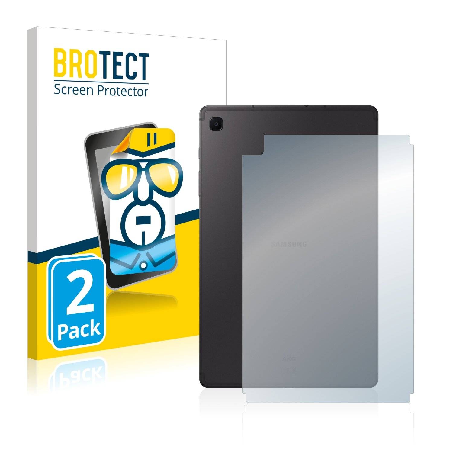 2x BROTECT HD-Clear Displayschutzfolie für Samsung Galaxy S6 Lite