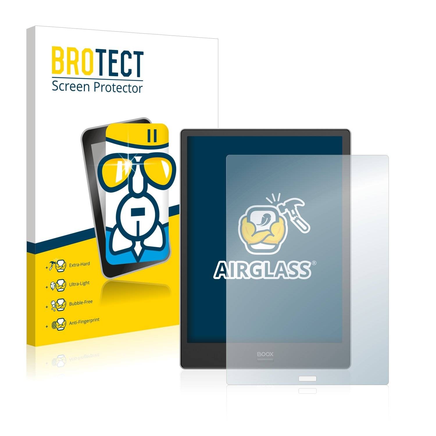 BROTECT AirGlass Schutzglas Folie für Onyx Boox Note