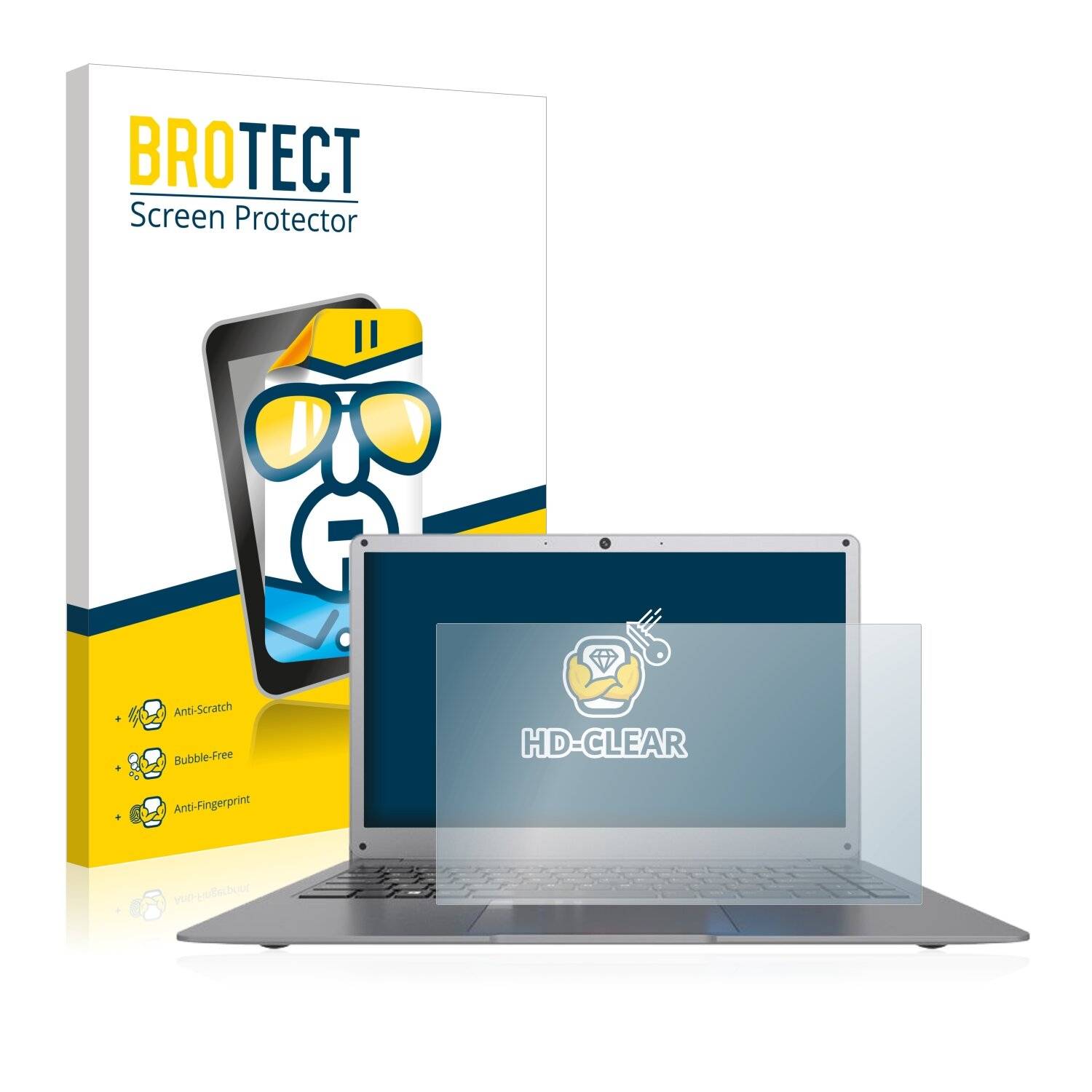 BROTECT HD-Clear Displayschutzfolie für Odys Mybook 14