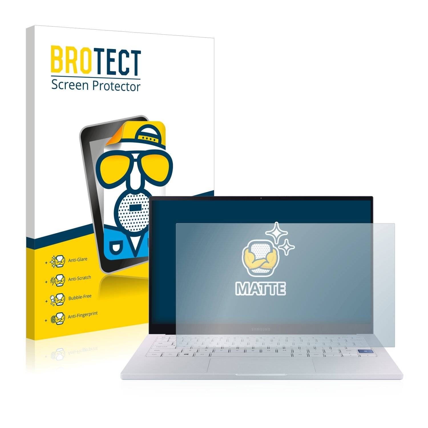 BROTECT Matte Displayschutzfolie für Samsung Galaxy Book Ion 13.3 - Entspiegelt,