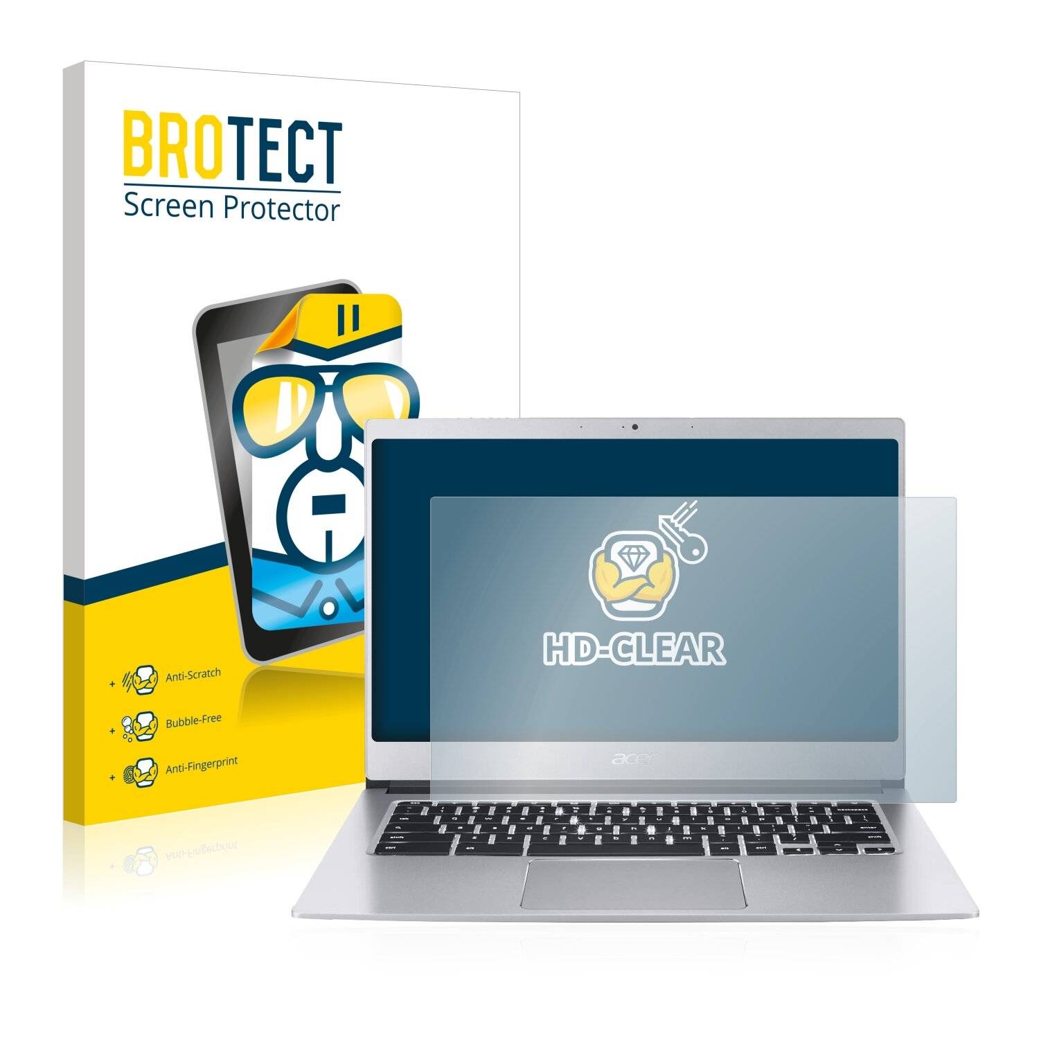 BROTECT HD-Clear Displayschutzfolie für Acer Chromebook
