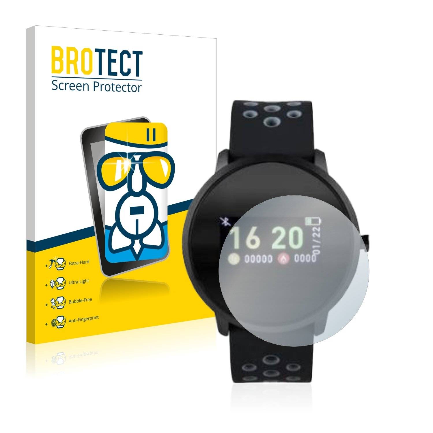 BROTECT AirGlass Schutzglas Folie für Sempre Smart Color