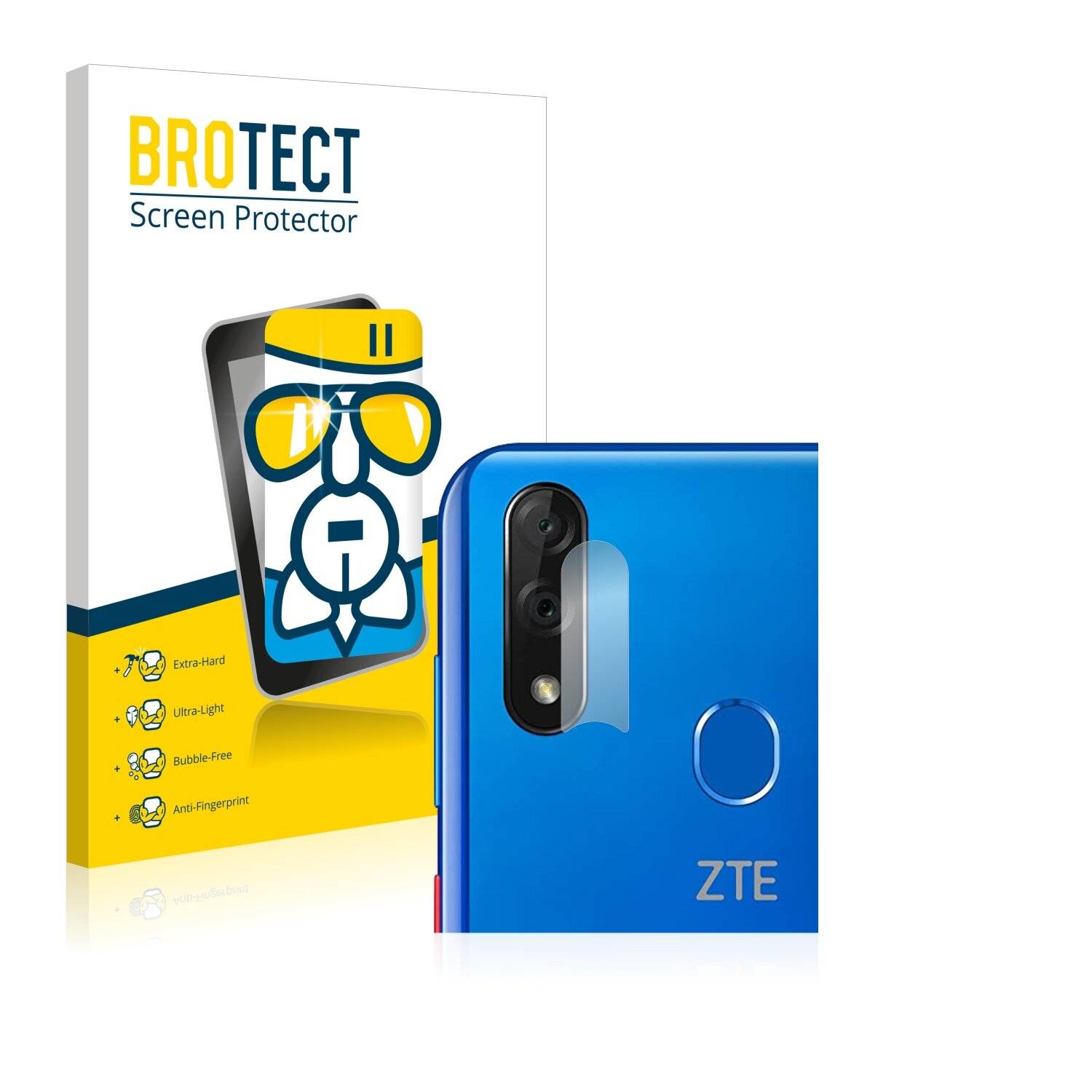 BROTECT AirGlass Schutzglas Folie für ZTE Blade 10 (NUR
