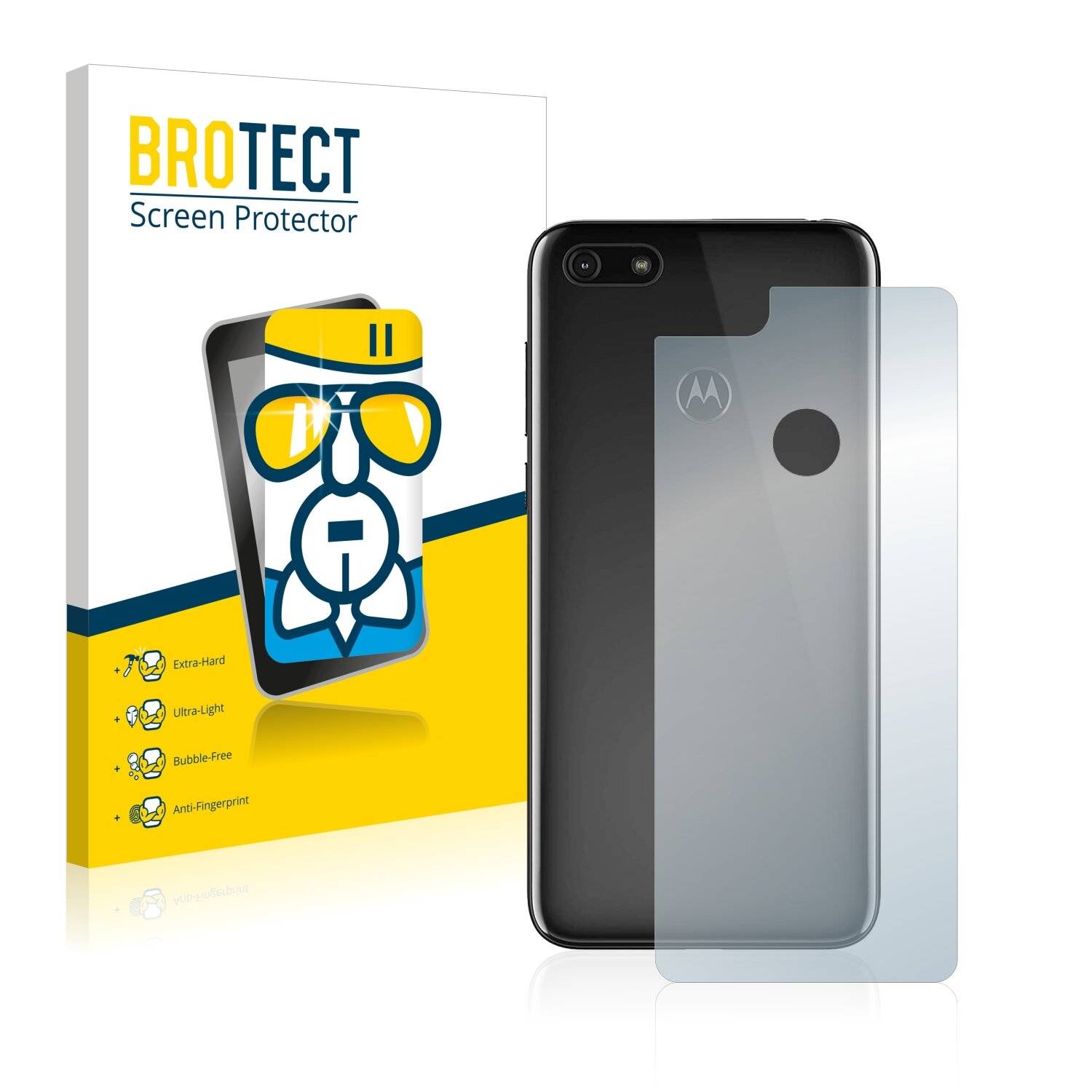 BROTECT AirGlass Schutzglas Folie für Motorola Moto E6 Play