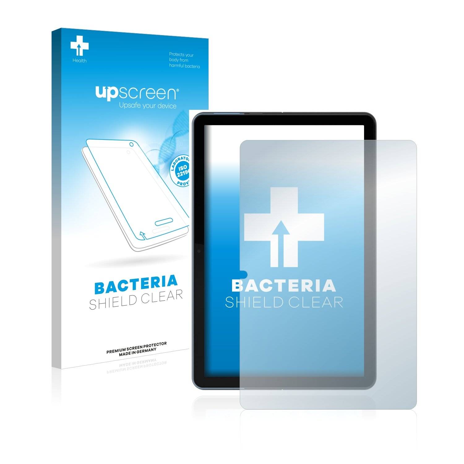 upscreen Bacteria Shield Clear Premium Antibakterielle Displayschutzfolie für Lenovo IdeaPad