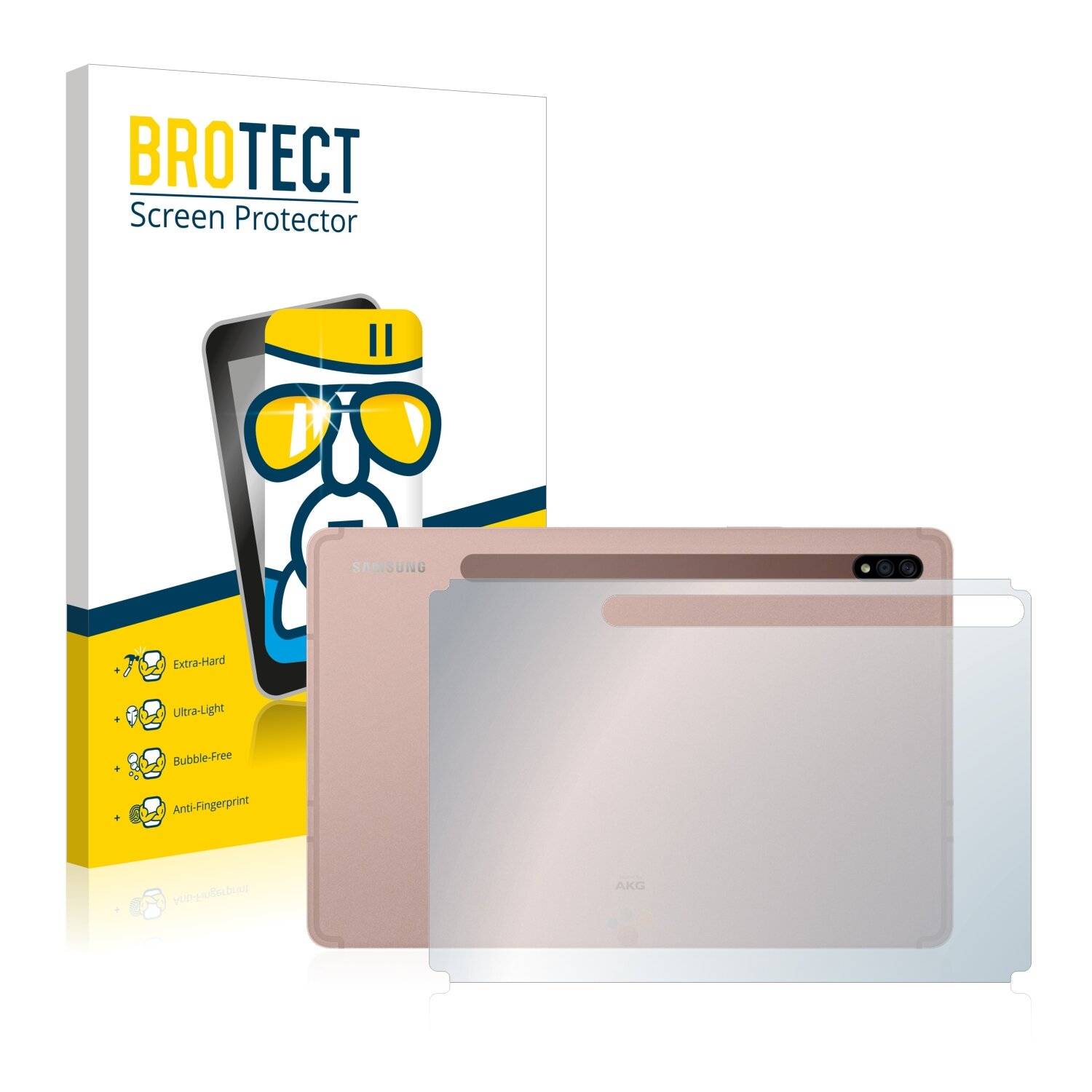 BROTECT AirGlass Schutzglas Folie für Samsung Galaxy Tab S7 Plus WiFi 2020