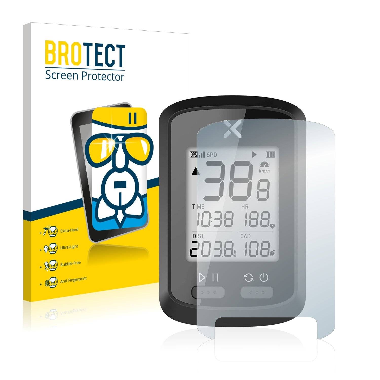 BROTECT AirGlass Schutzglas Folie für Xoss G
