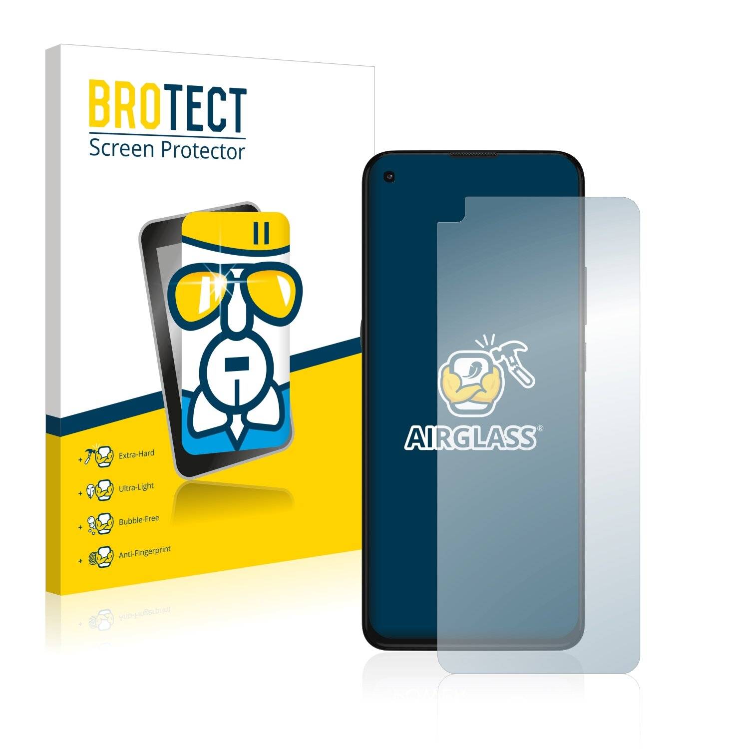 BROTECT AirGlass Schutzglas Folie für Lenovo K12