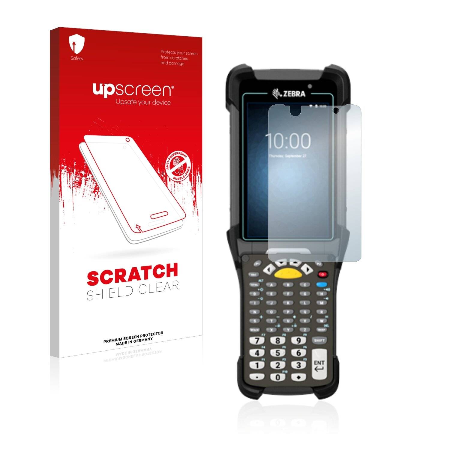 upscreen Scratch Shield Clear Premium Displayschutzfolie für Zebra