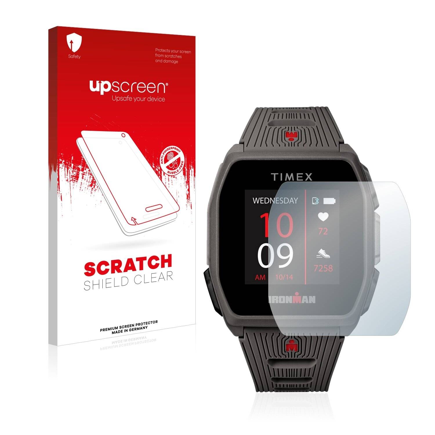 upscreen Scratch Shield Clear Premium Displayschutzfolie für Timex Ironman