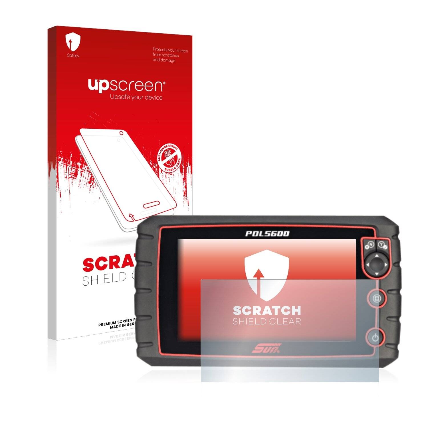 upscreen Scratch Shield Clear Premium Displayschutzfolie für Sun PDL
