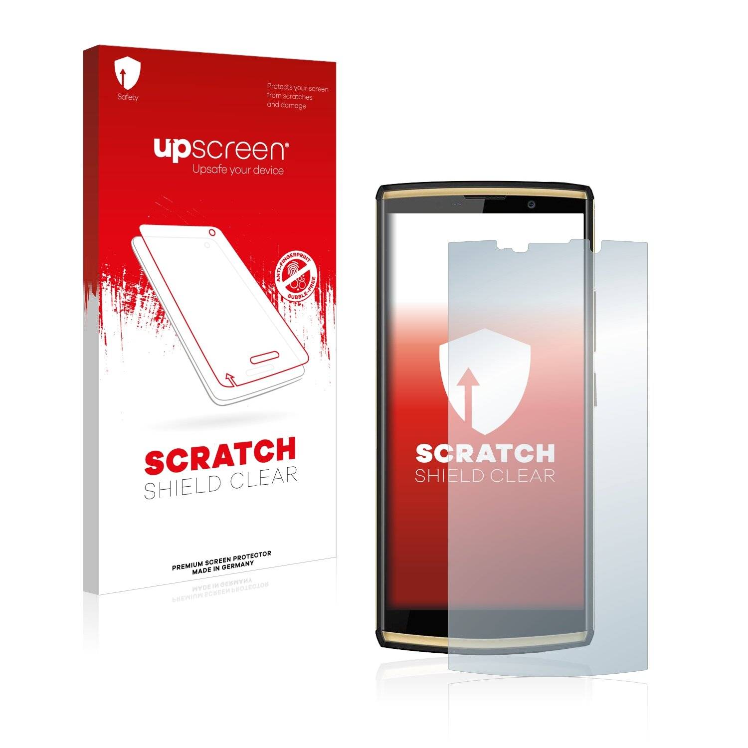 upscreen Scratch Shield Clear Premium Displayschutzfolie für Oukitel K7