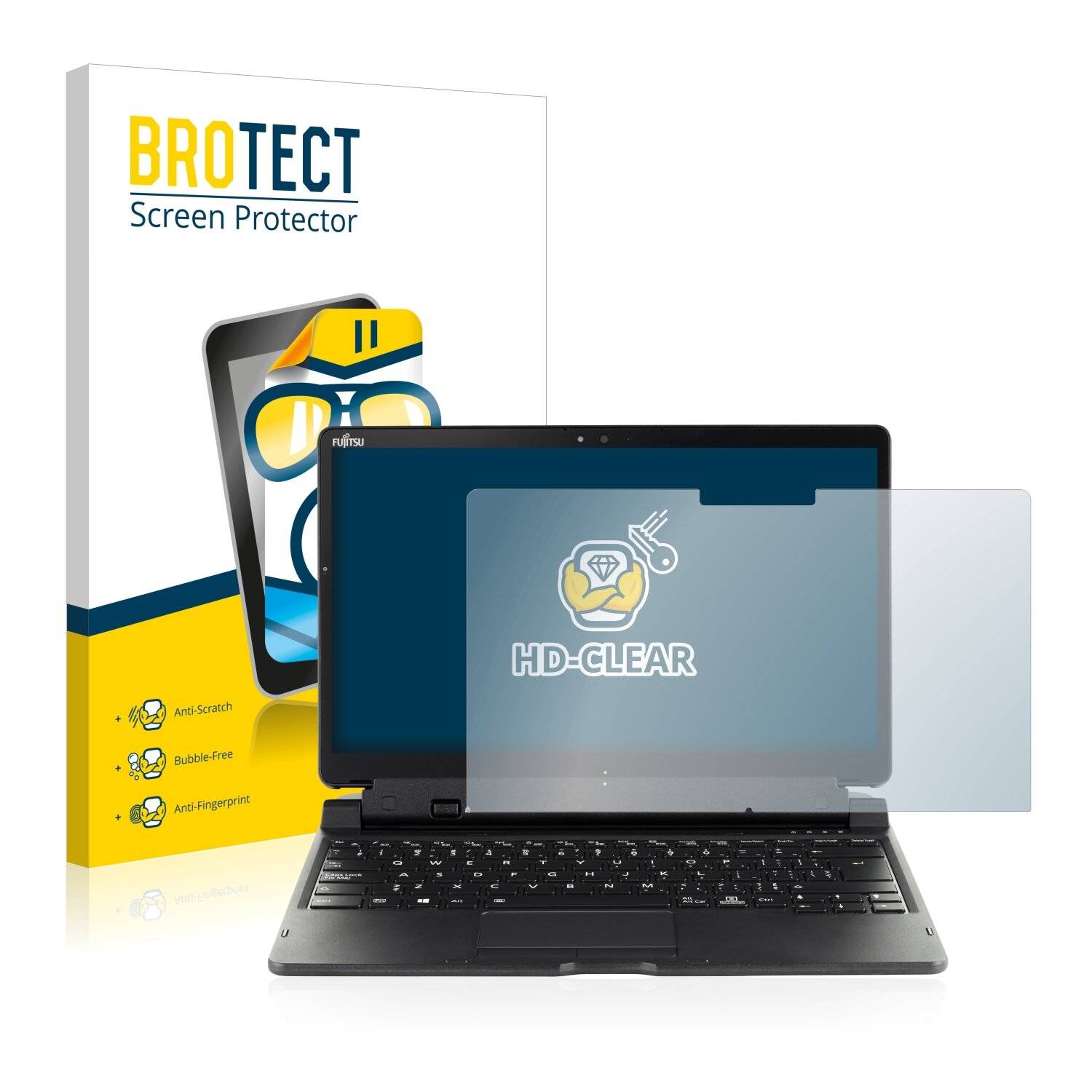 BROTECT HD-Clear Displayschutzfolie für Fujitsu Stylistic