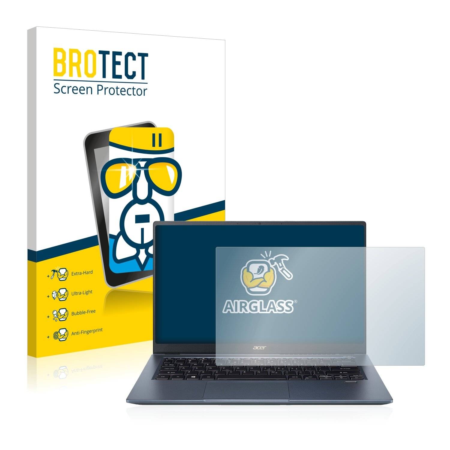 BROTECT AirGlass Schutzglas Folie für Acer Swift 3X
